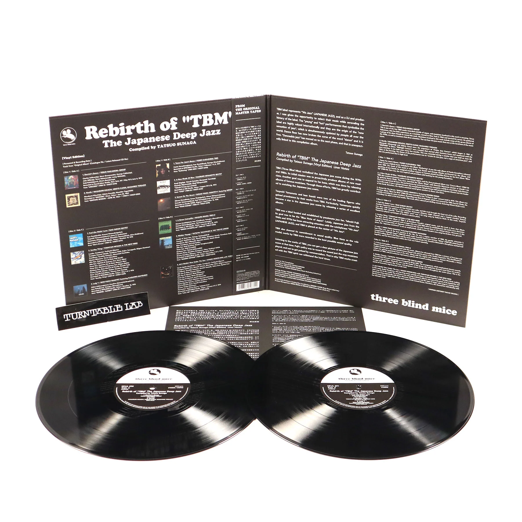 Three Blind Mice: Rebirth of TBM - The Japanese Deep Jazz (Japan Import) Vinyl 2LP - Image 2