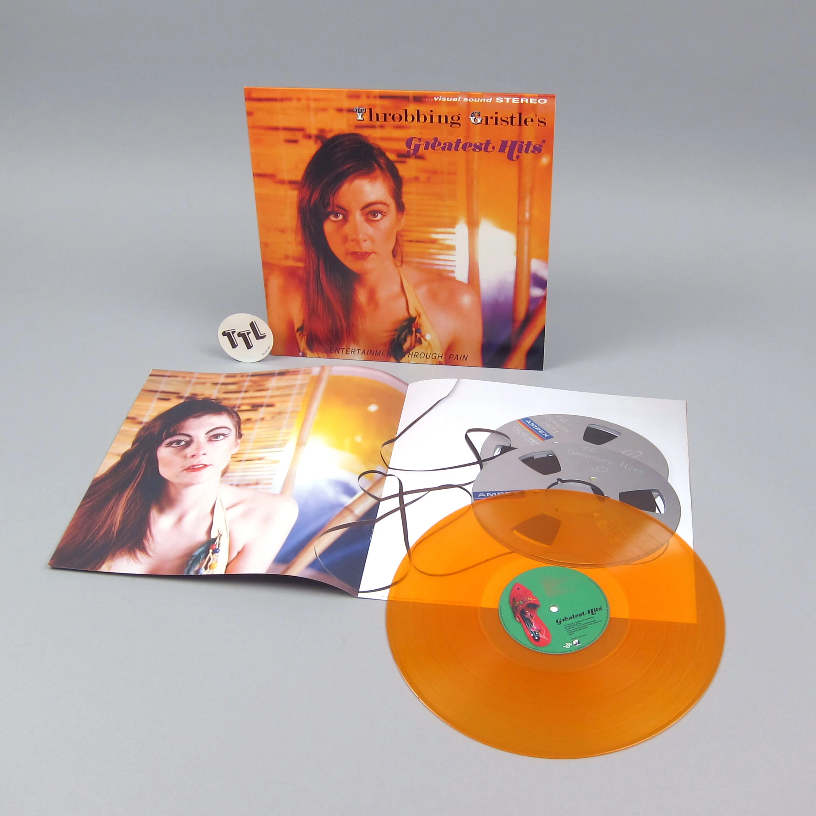 Throbbing Gristle: Throbbing Gristle's Greatest Hits (Colored Vinyl) Vinyl LP - Image 2