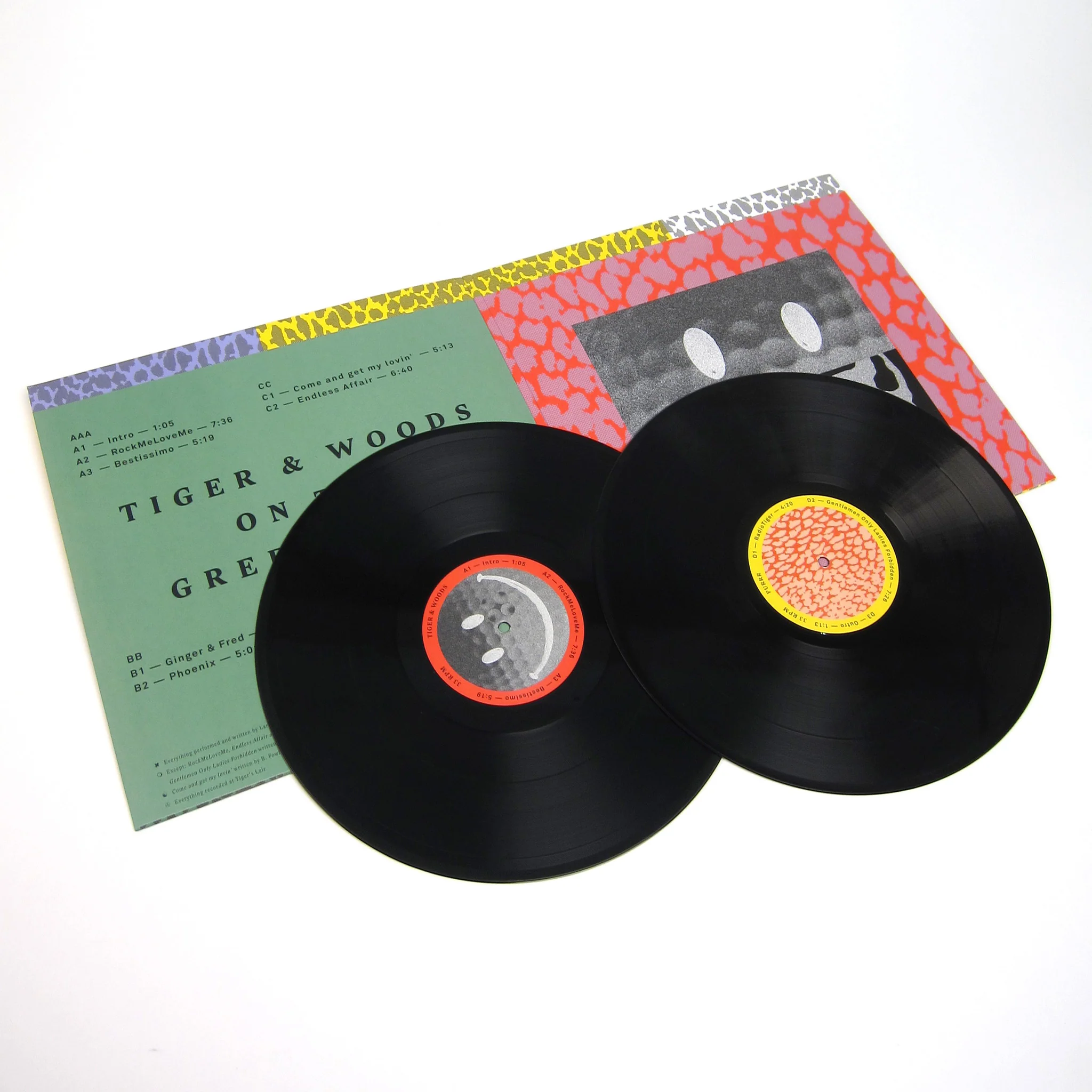 Tiger & Woods: On The Green Again Vinyl 2LP - Image 2