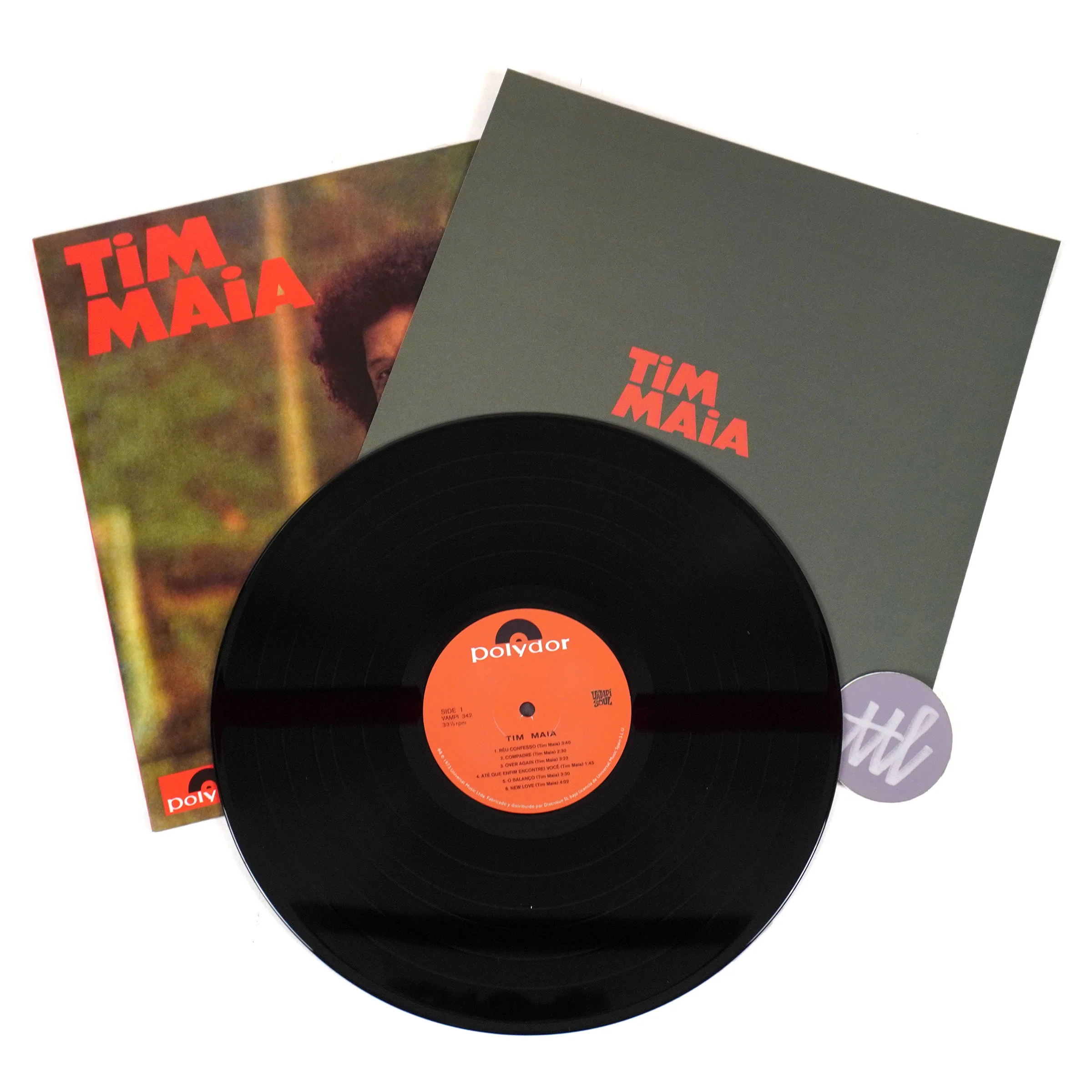 Tim Maia: Tim Maia 1973 Vinyl LP - Image 2