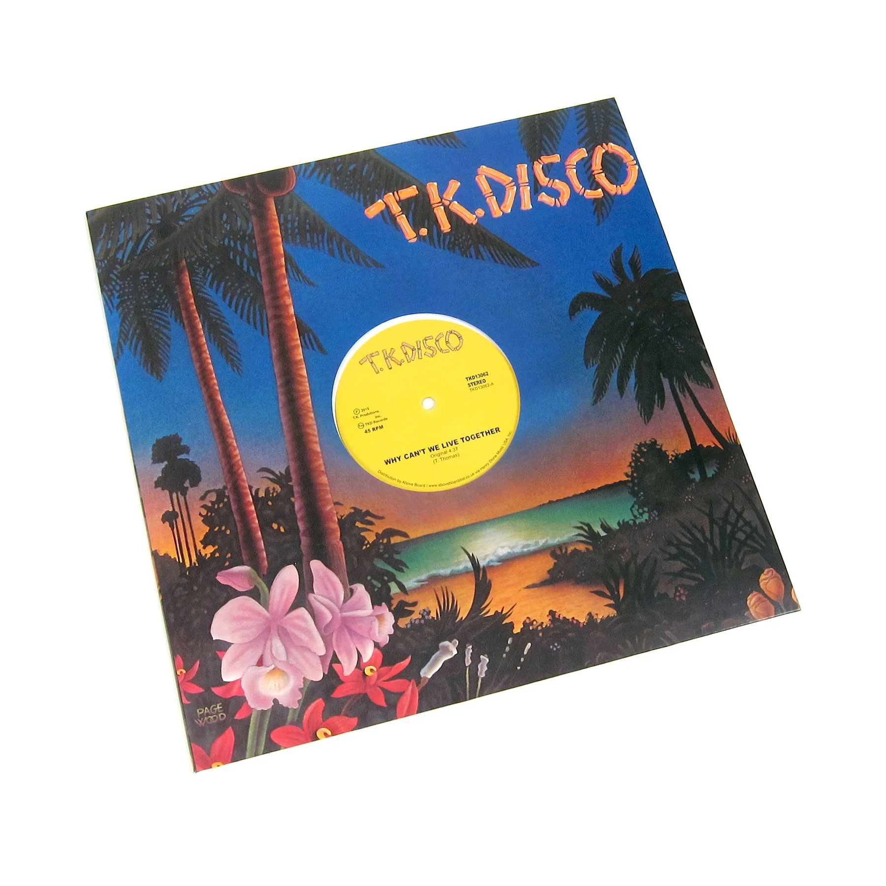 Timmy Thomas: Why Can't We Live Together (LNTG Remix, Colored Vinyl) Vinyl 12" - Image 3