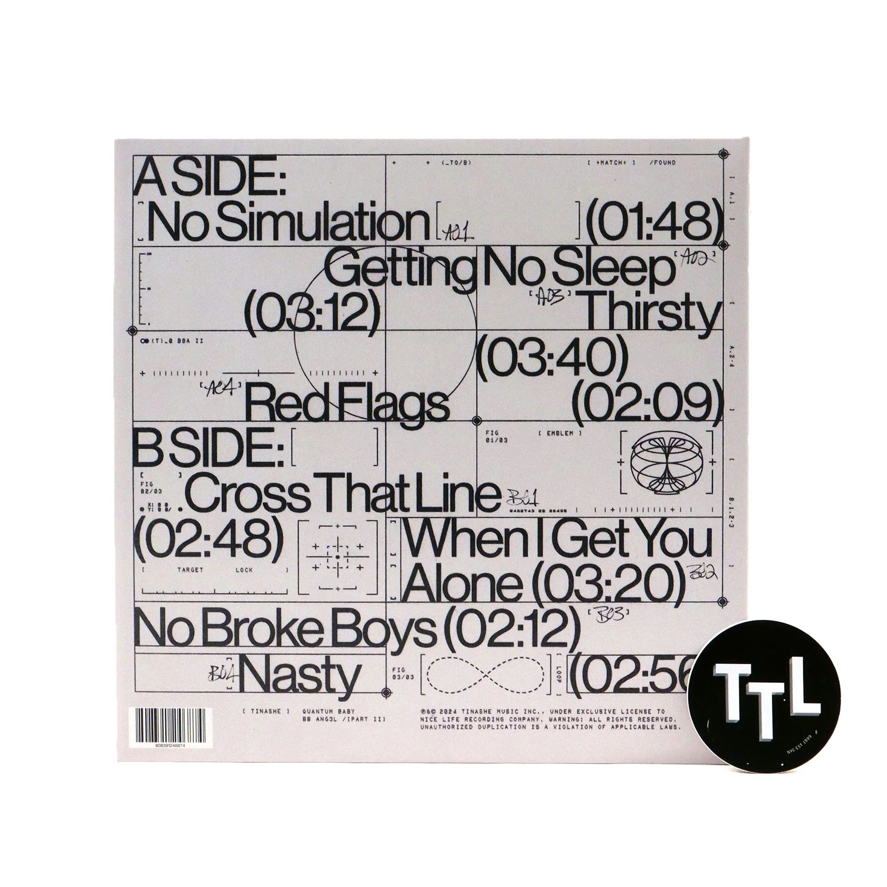Tinashe: Quantum Baby (Indie Exclusive Colored Vinyl) Vinyl LP - Image 3