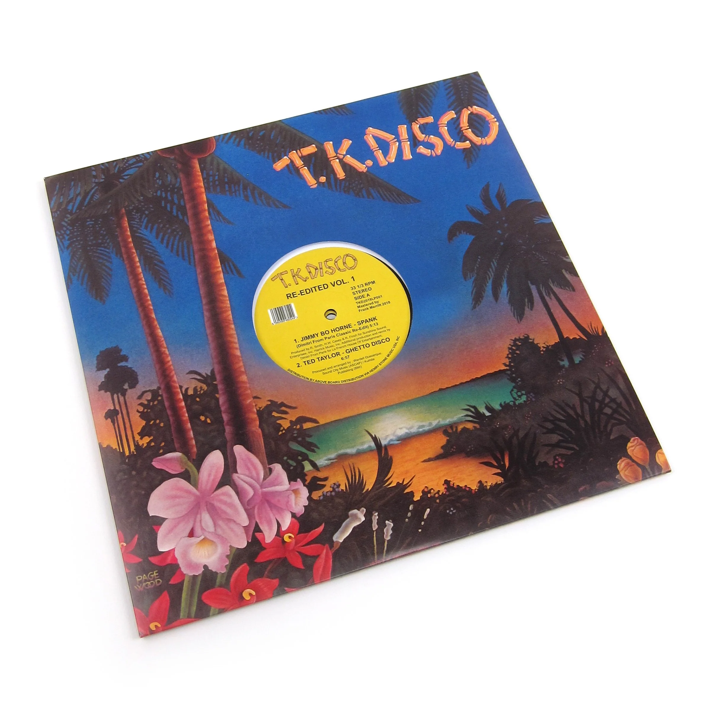 T.K. Disco: T.K. Disco Re-Edited Vol.1 (Todd Terje, Kon, Danny Krivit) (Colored Vinyl) Vinyl 2LP - Image 3