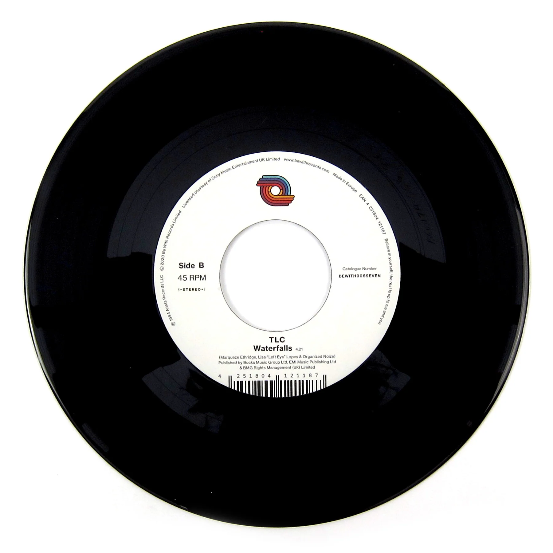 TLC: Creep / Waterfalls Vinyl 7" - Image 2
