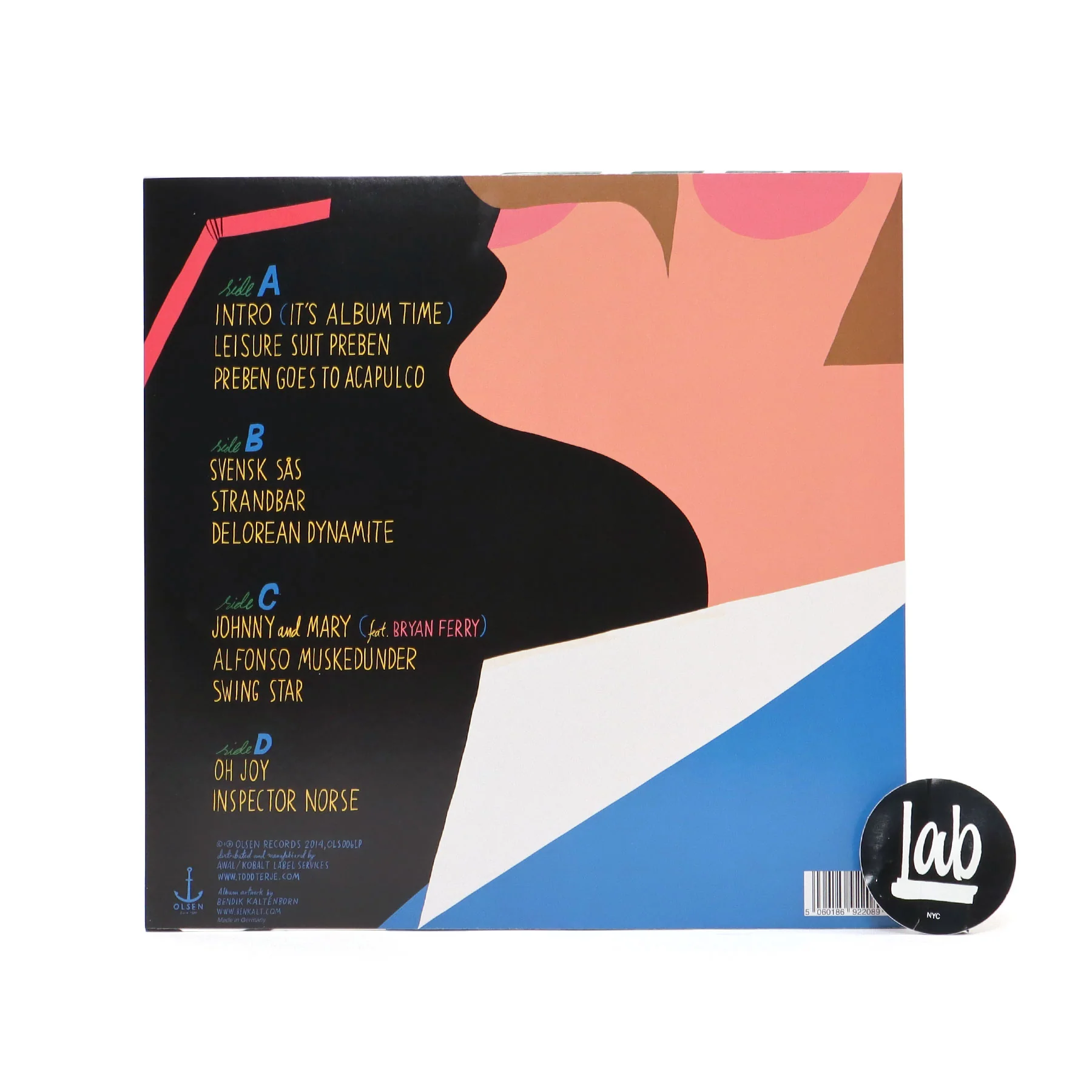 Todd Terje: It's Album Time Vinyl 2LP - Image 3