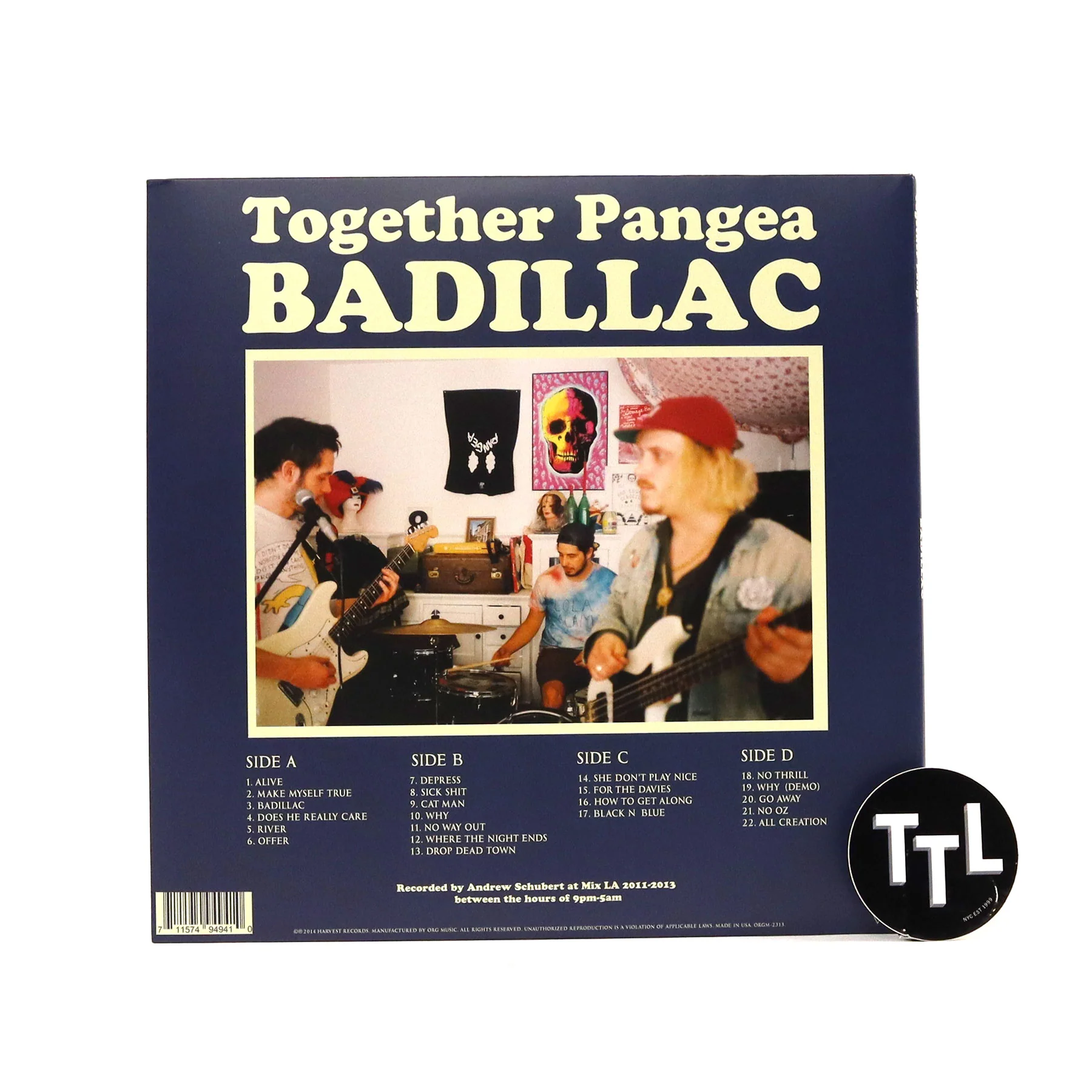 Together Pangea: Badillac - 10th Anniversary Edition (Colored Vinyl) Vinyl 2LP - Image 4