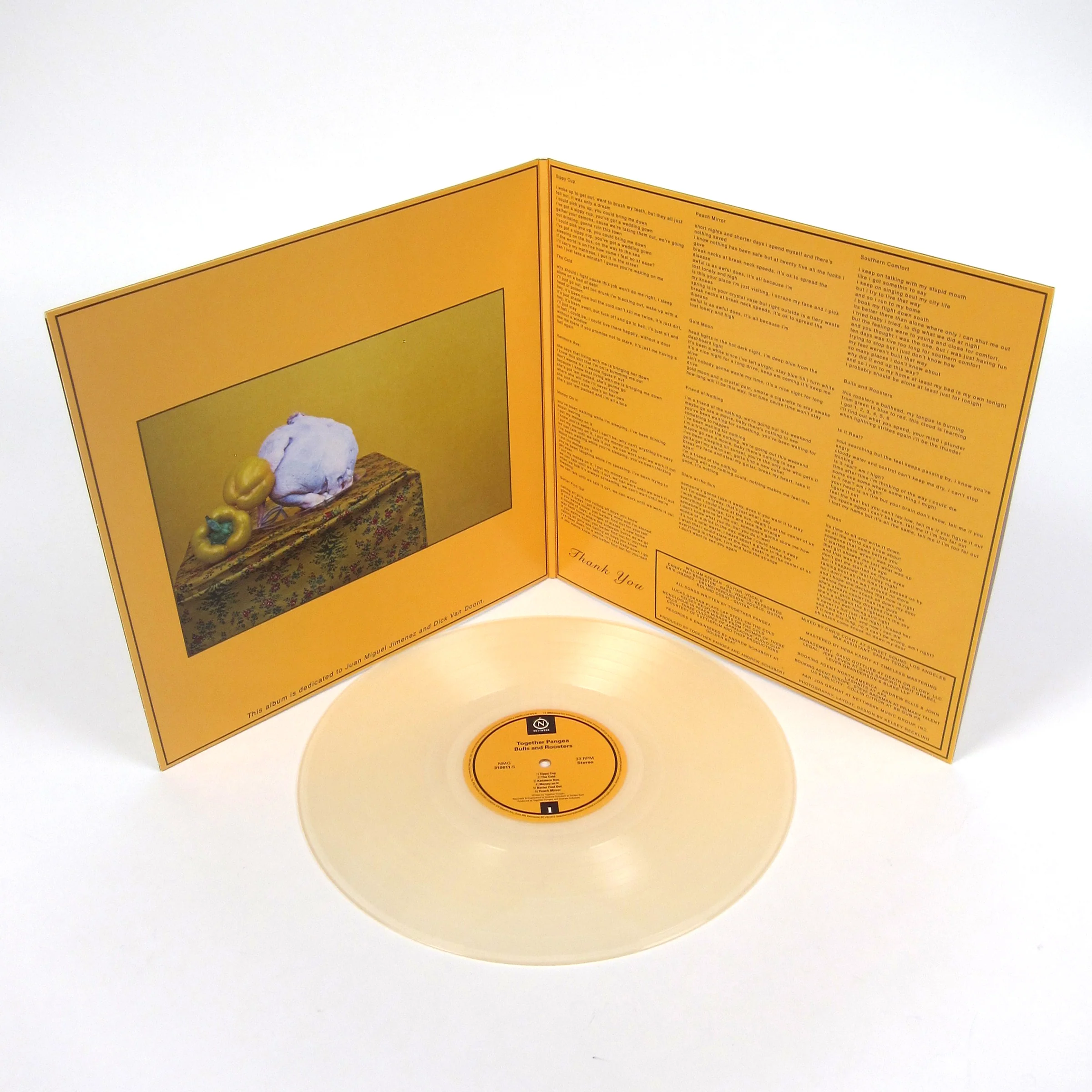Together Pangea: Bulls and Roosters (180g, Colored Vinyl) Vinyl LP - Image 2