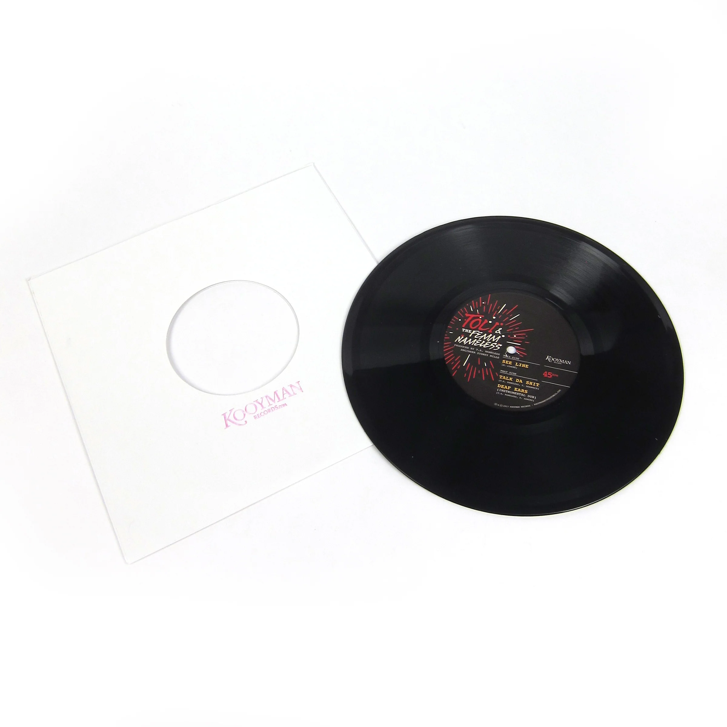 Toli & The Femm Nameless: See Line (Nina Simone Cover) Vinyl 10" - Image 2