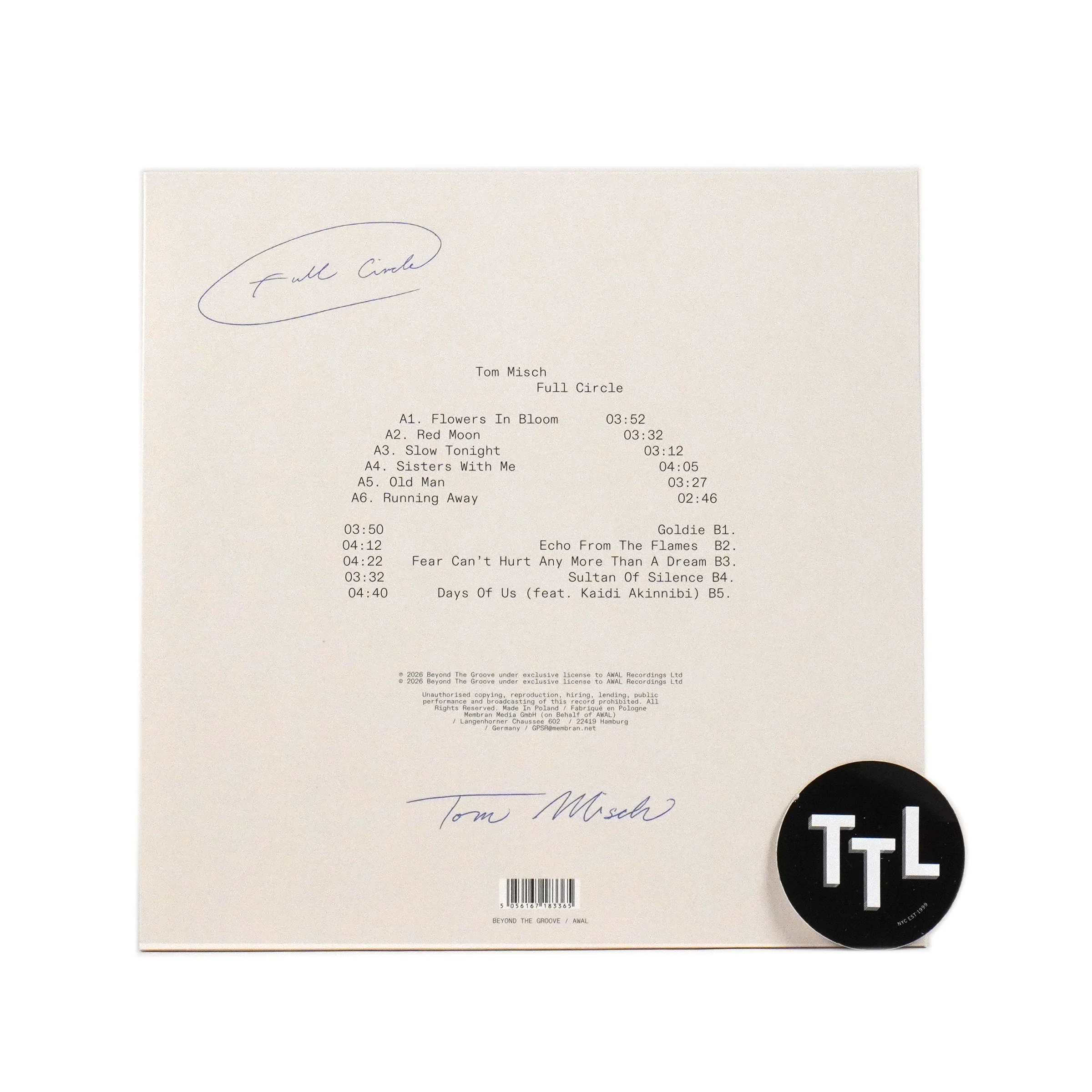 Tom Misch: Full Circle (Indie Exclusive Colored Vinyl) Vinyl LP - Image 3