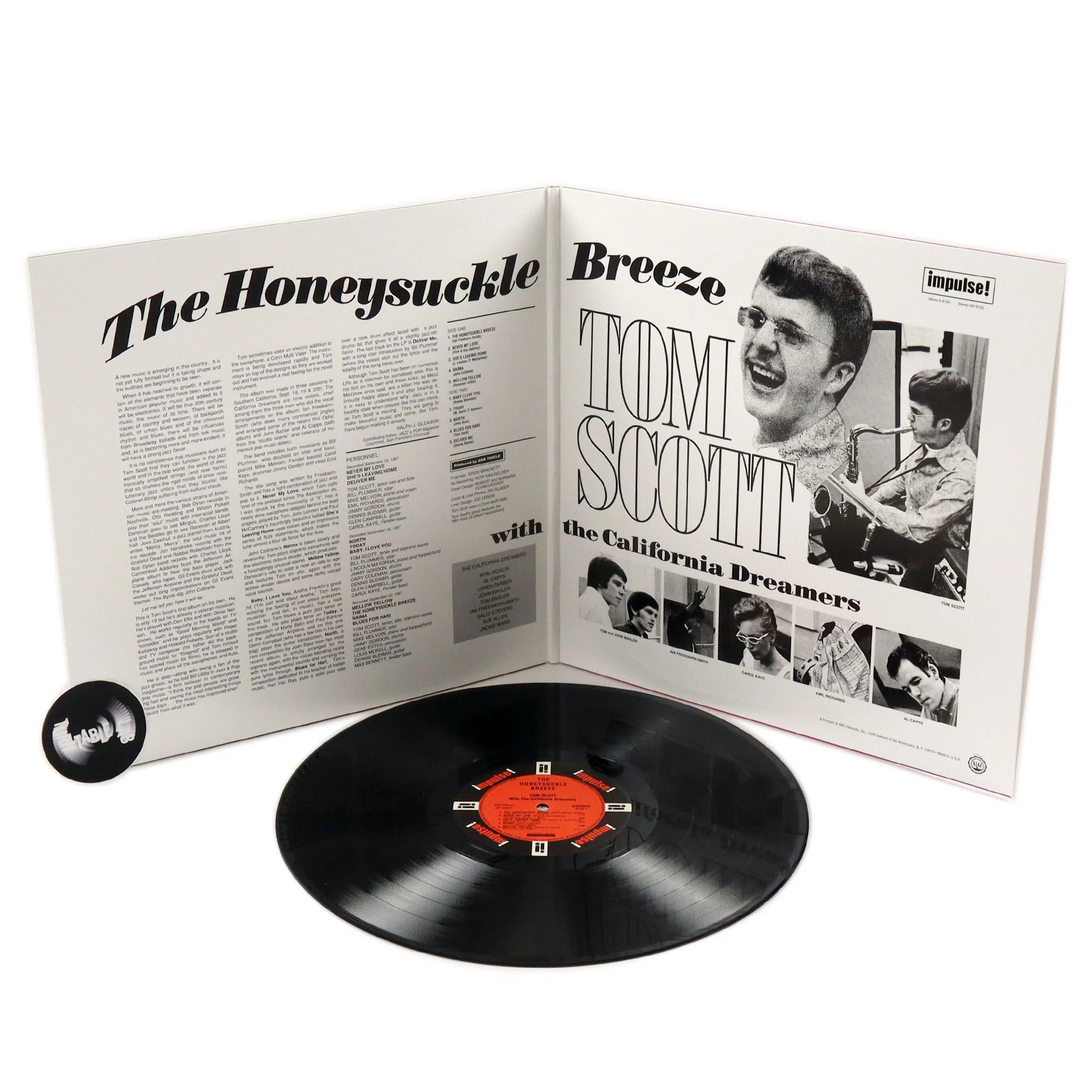 Tom Scott: The Honeysuckle Breeze Vinyl LP - Image 2