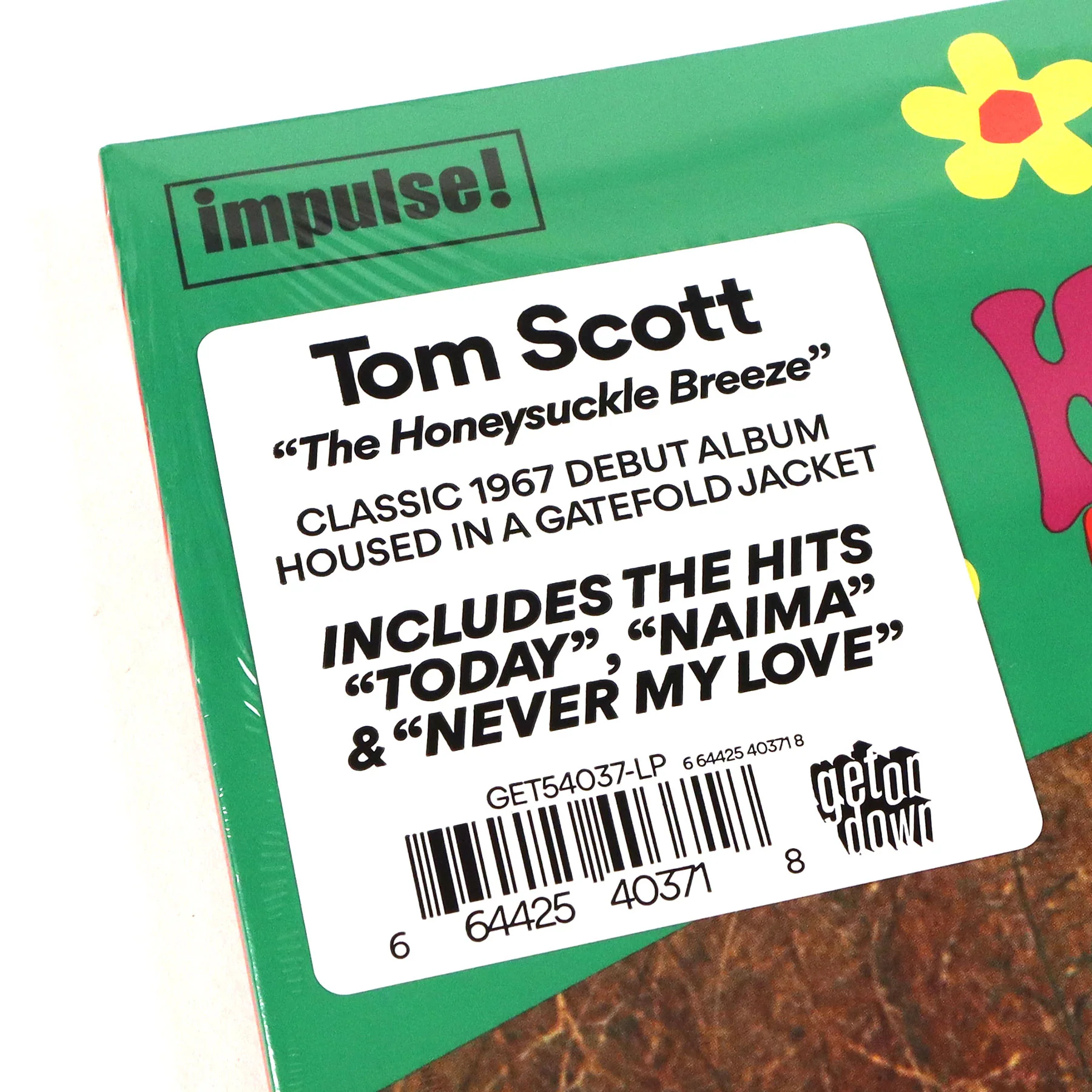 Tom Scott: The Honeysuckle Breeze Vinyl LP - Image 4