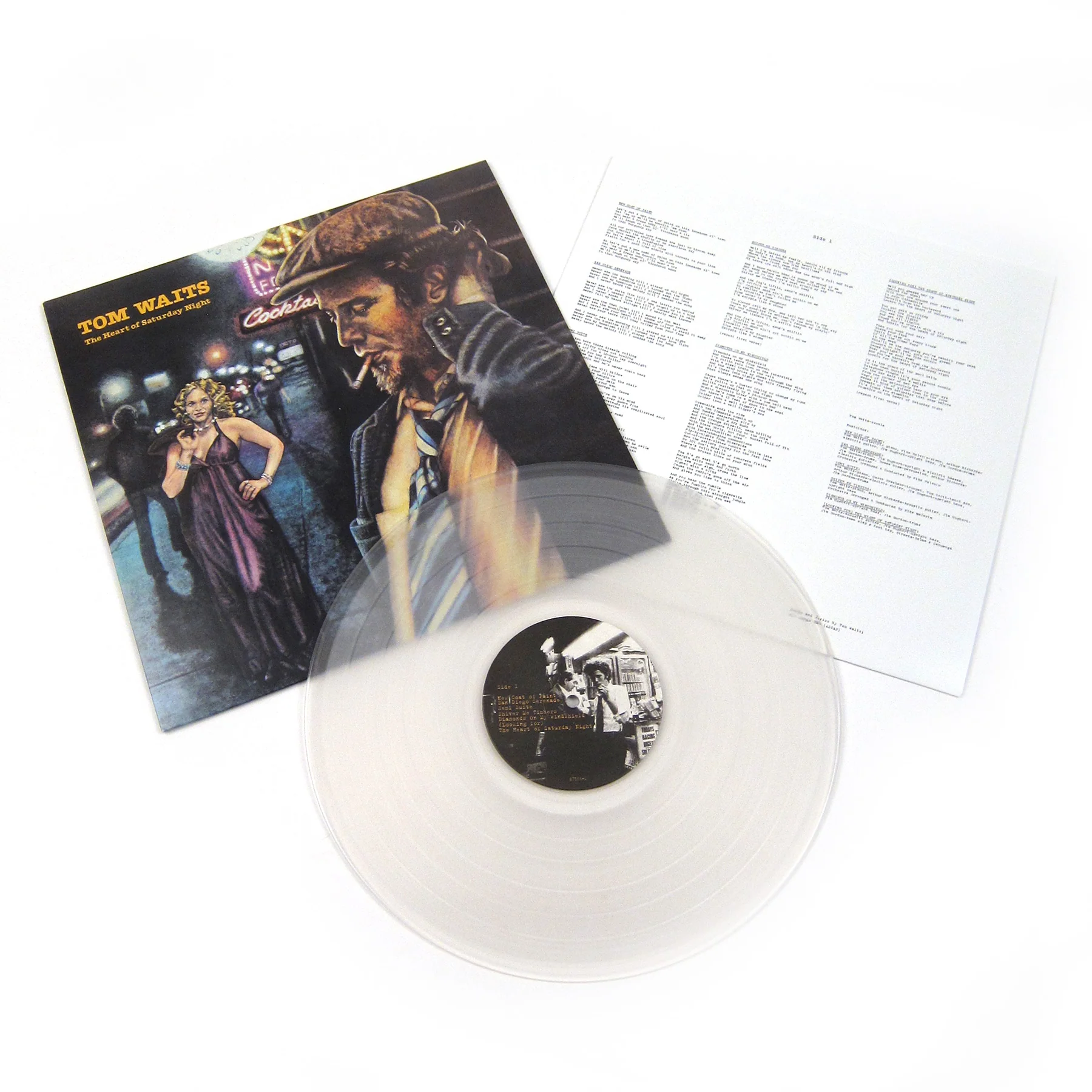 Tom Waits: The Heart Of Saturday Night (180g, Clear Colored Vinyl) Vinyl LP - Image 2