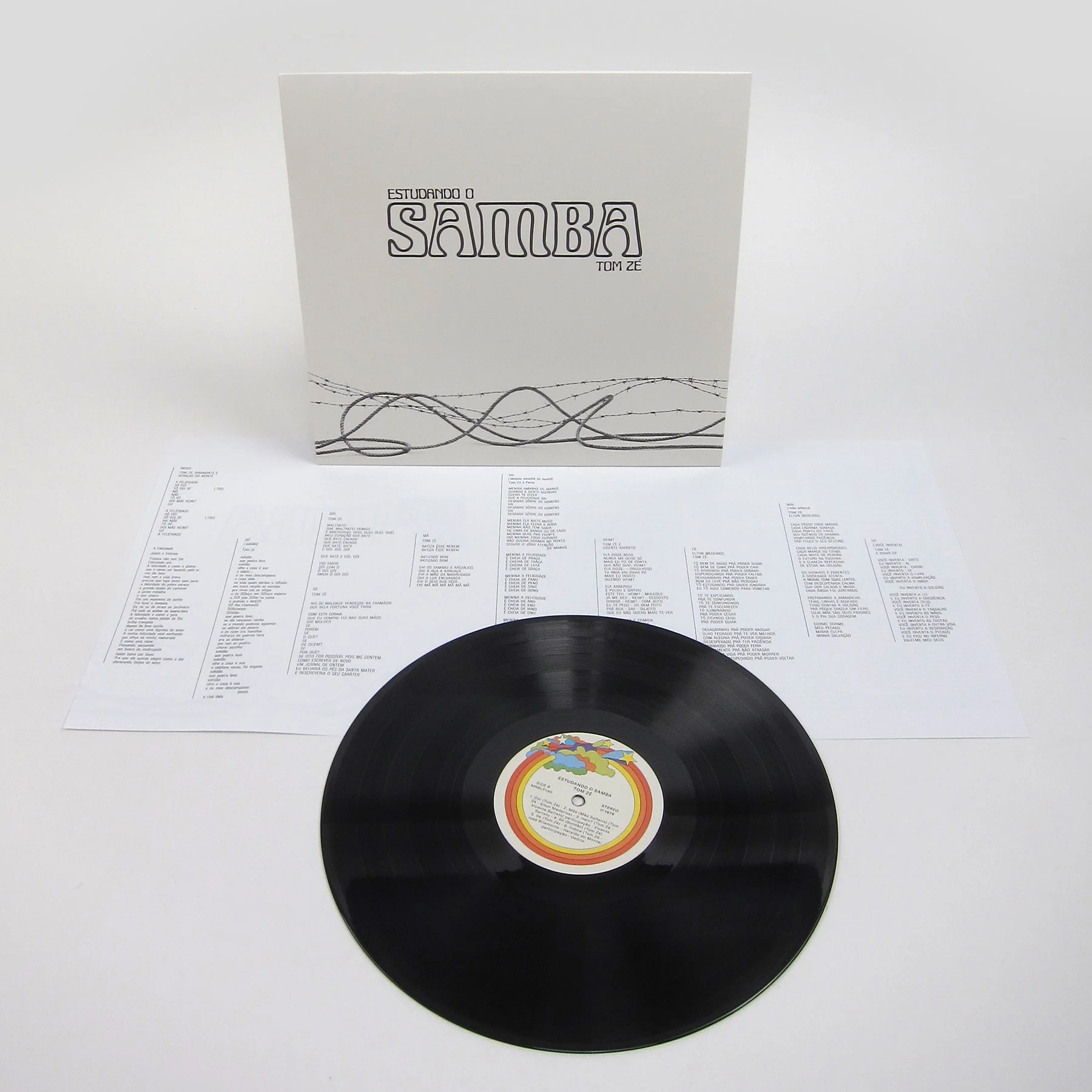 Tom Ze: Estudando O Samba Vinyl LP - Image 2