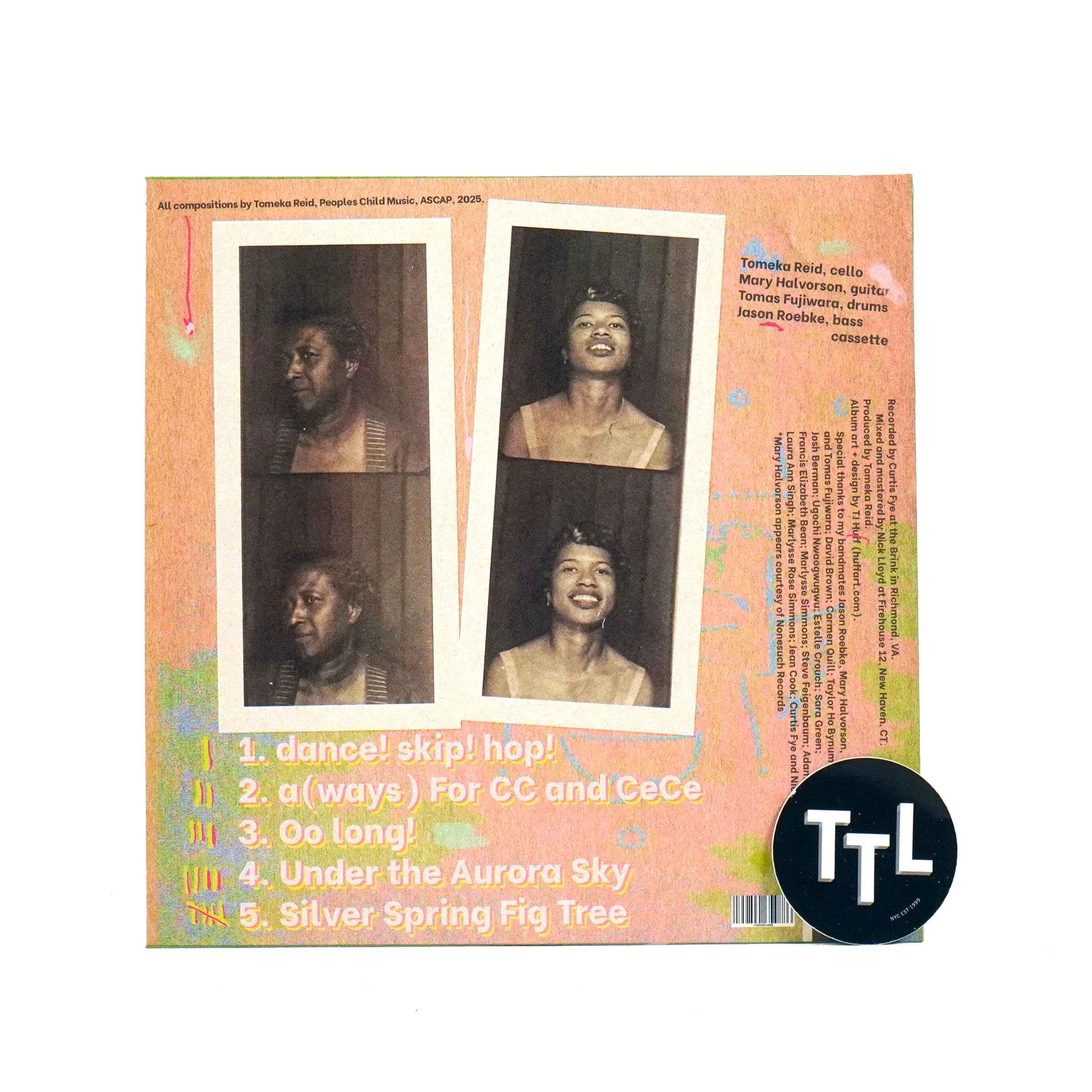 Tomeka Reid: dance! skip! hop! Vinyl LP - Image 2