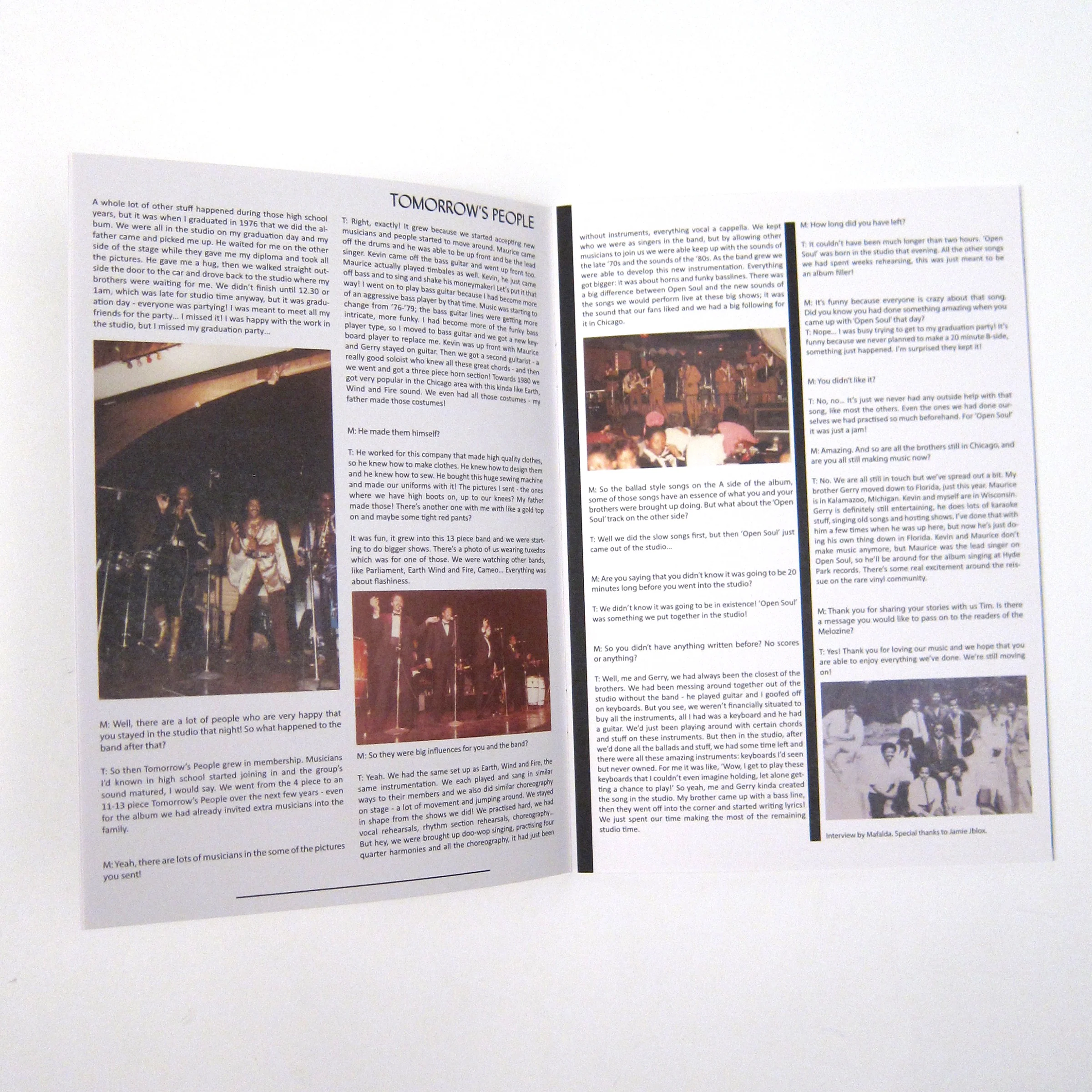 Tomorrow's People: Open Soul Vinyl LP - Image 3