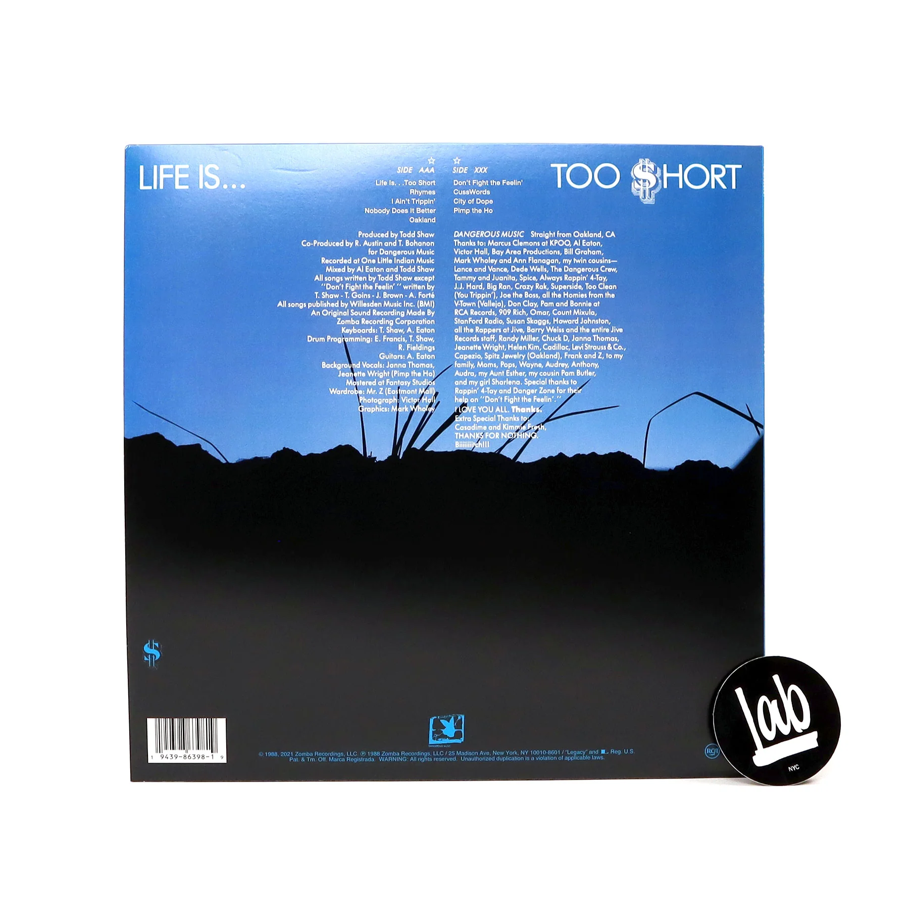 Too Short: Life Is...Too Short Vinyl LP - Image 2