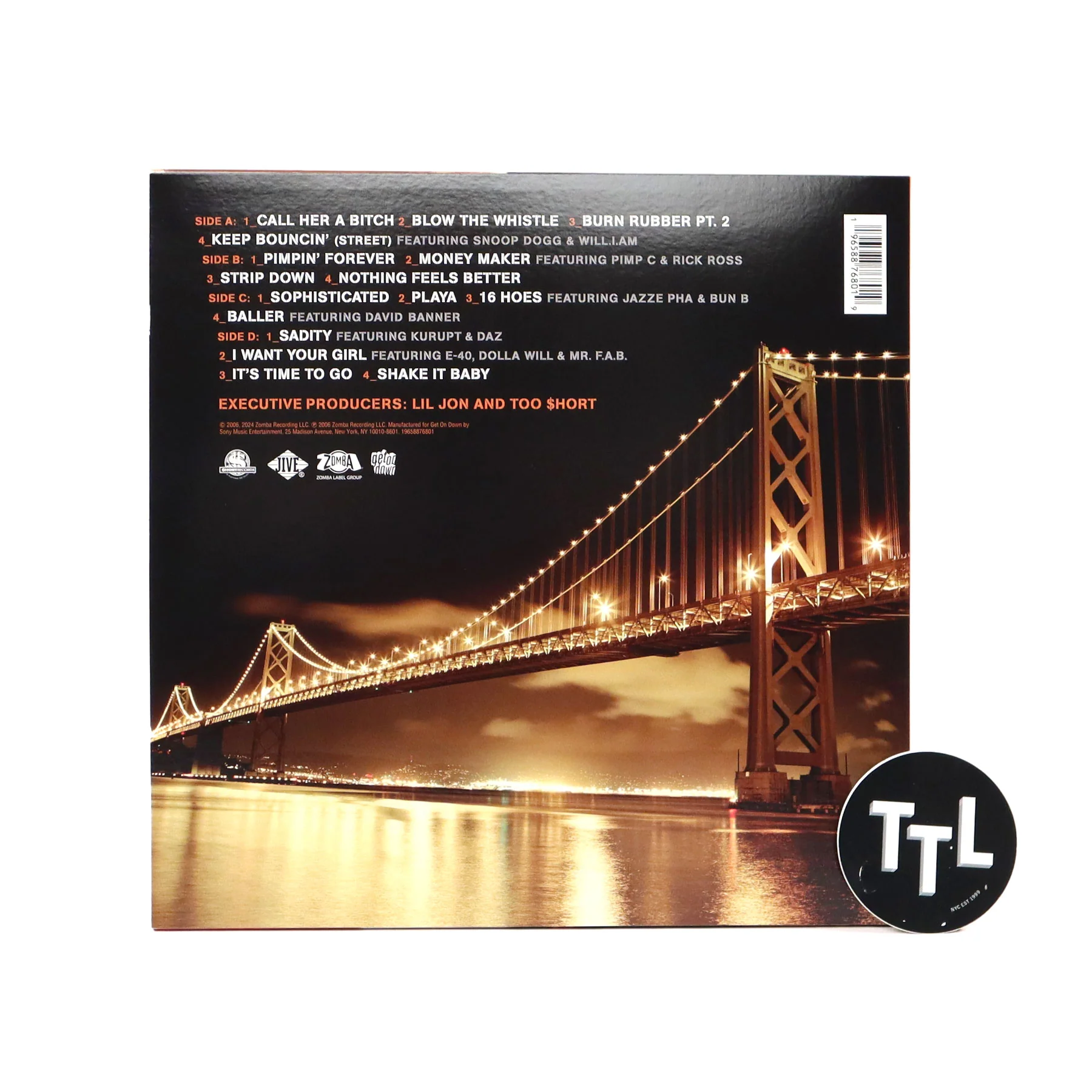 Too Short: Blow The Whistle (Colored Vinyl) Vinyl 2LP - Image 3