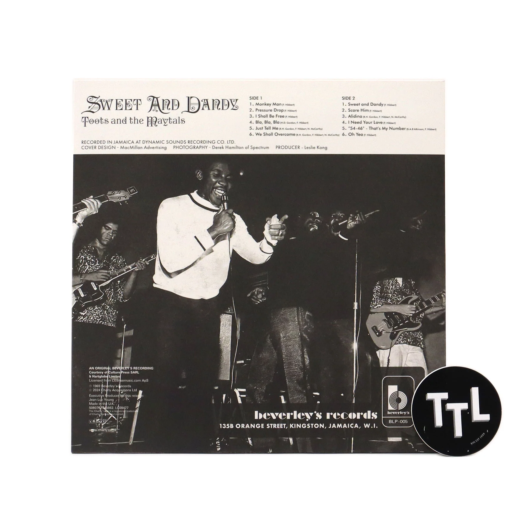 Toots & The Maytals: Sweet And Dandy Vinyl LP - Image 3