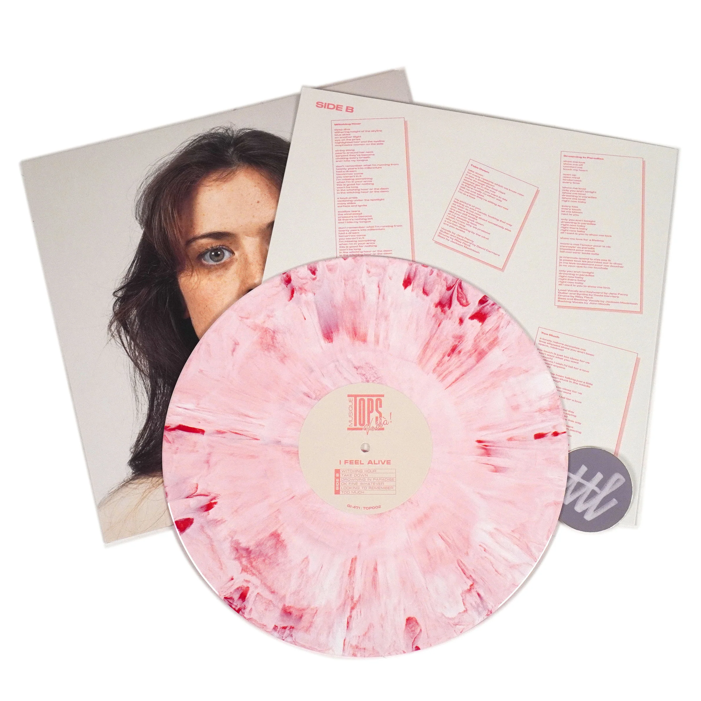 TOPS: I Feel Alive (Colored Vinyl) Vinyl LP - Image 2