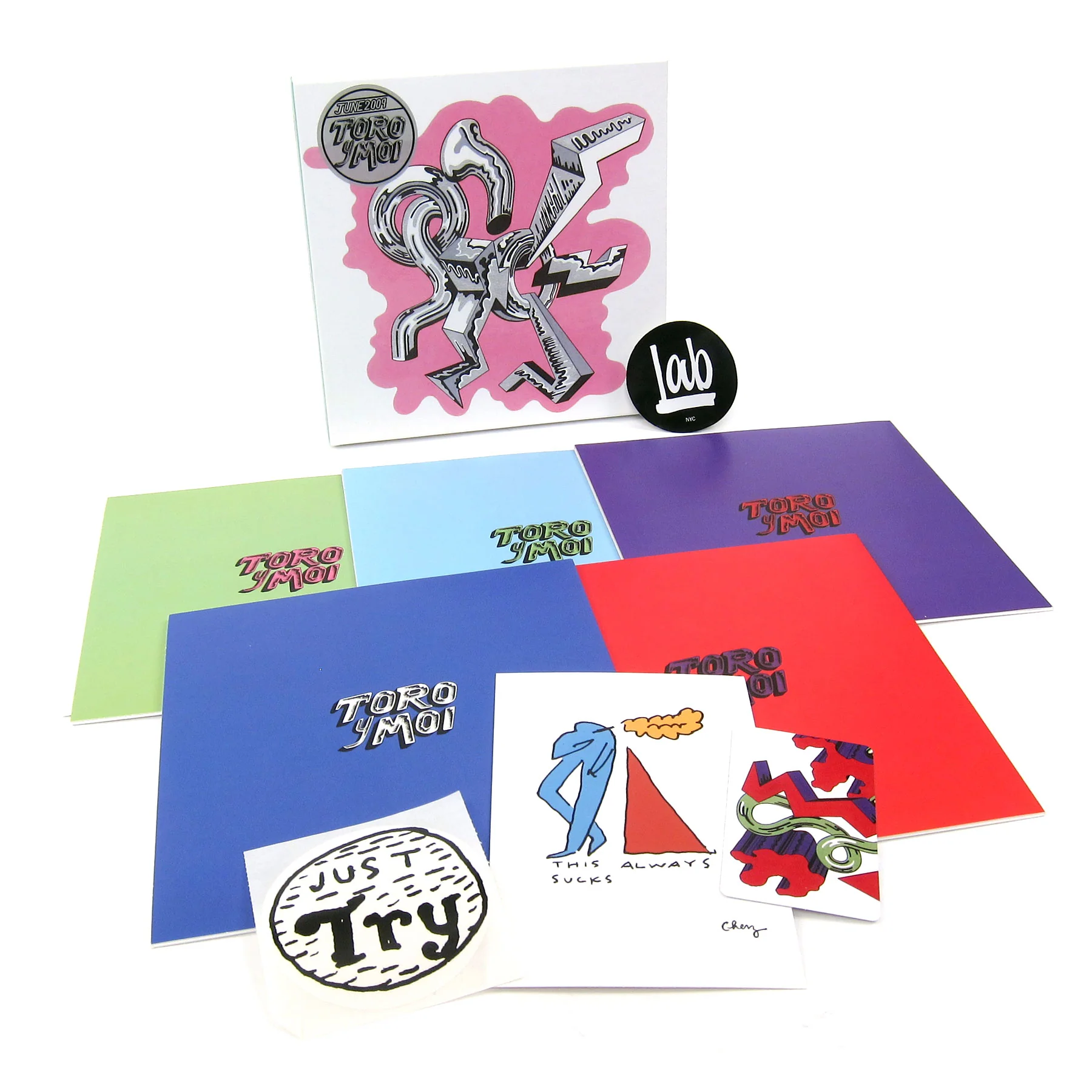 Toro Y Moi: June 2009 Vinyl 5x7" Boxset - Image 2