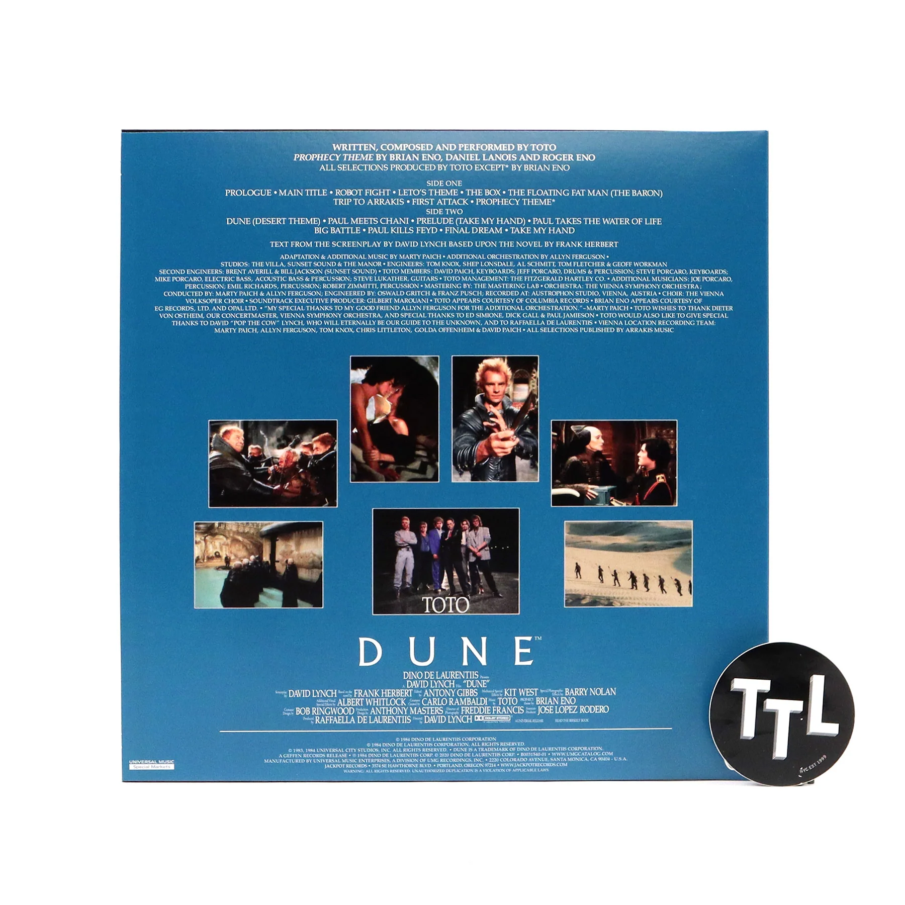 Toto & Brian Eno: Dune Soundtrack Vinyl LP - Image 2