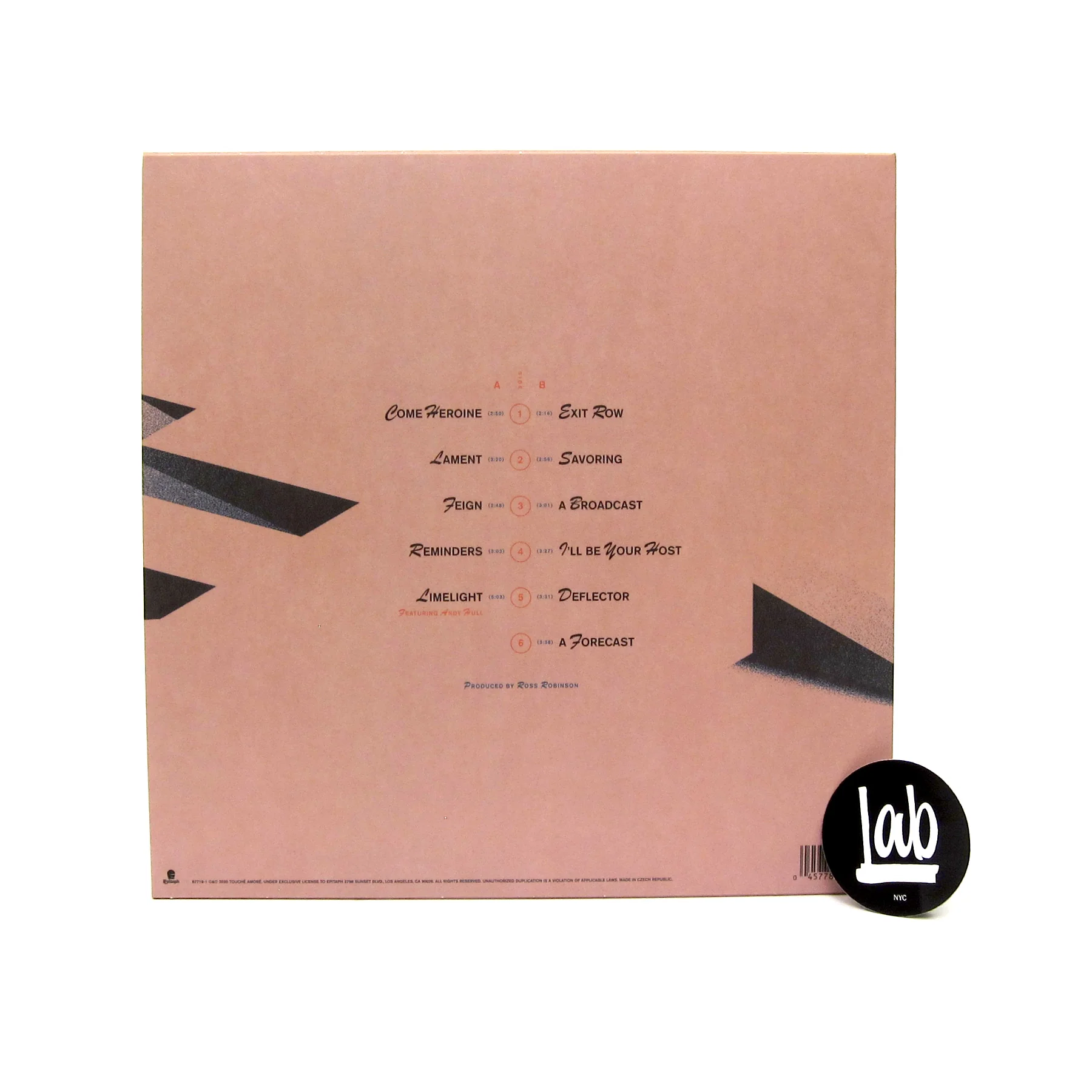 Touche Amore: Lament (Indie Exclusive Colored Vinyl) Vinyl LP - Image 3