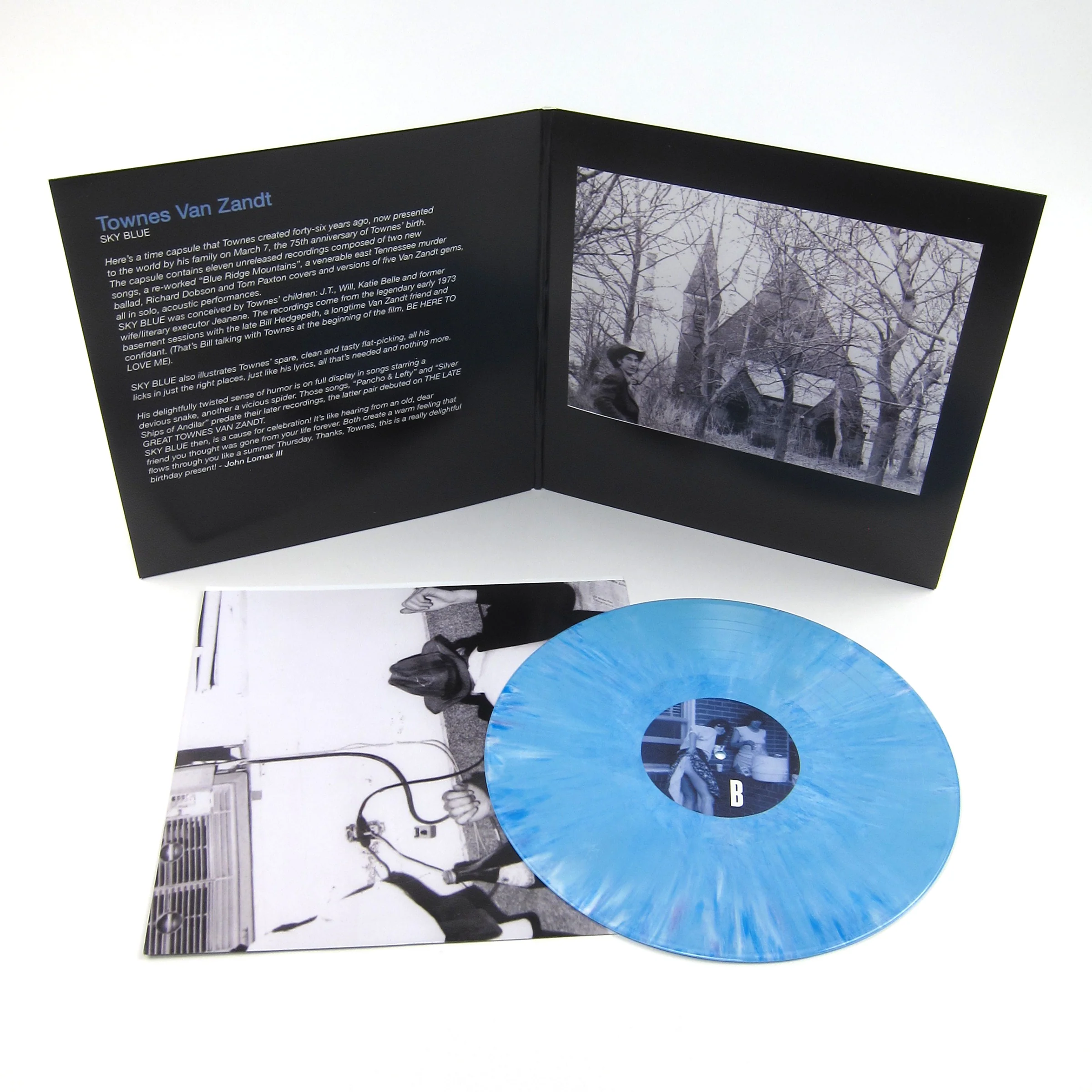 Townes Van Zandt: Sky Blue (Indie Exclusive Colored Vinyl) Vinyl LP - Image 2