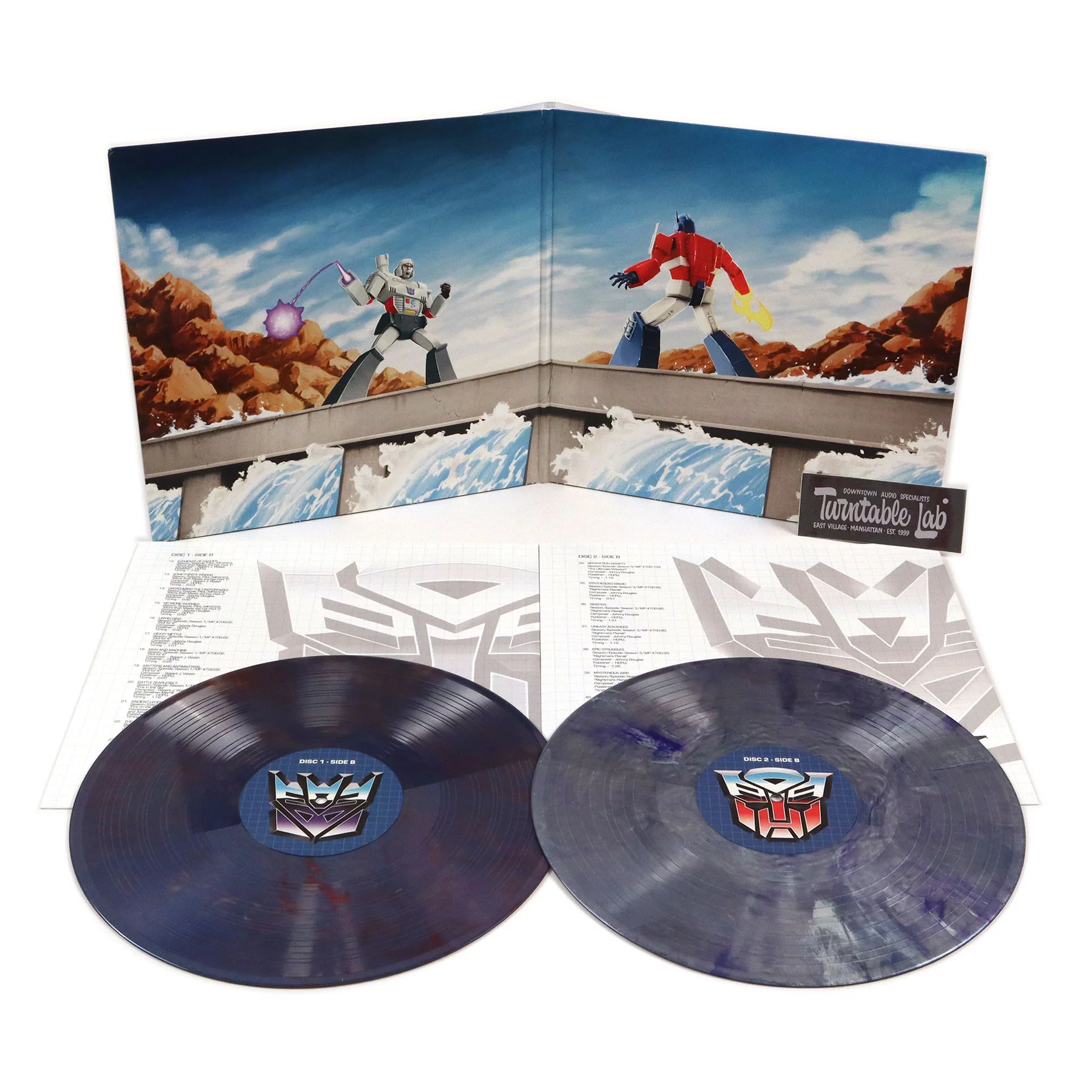Transformers: Hasbro Presents - Music From The Original Animated Series Vinyl 2LP - Image 2