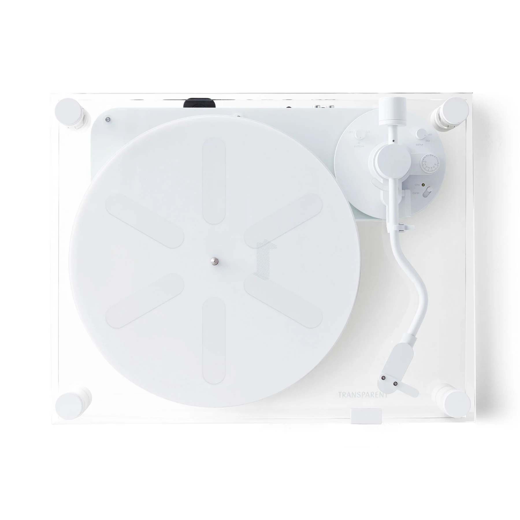 Transparent: Transparent Turntable w/ Bluetooth - Image 3
