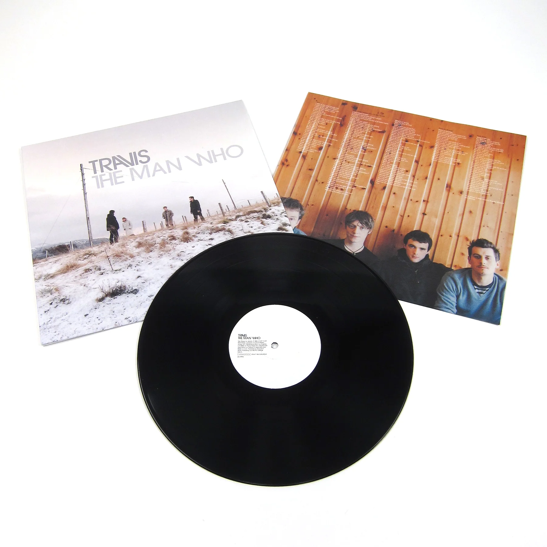 Travis: The Man Who Vinyl LP - Image 2