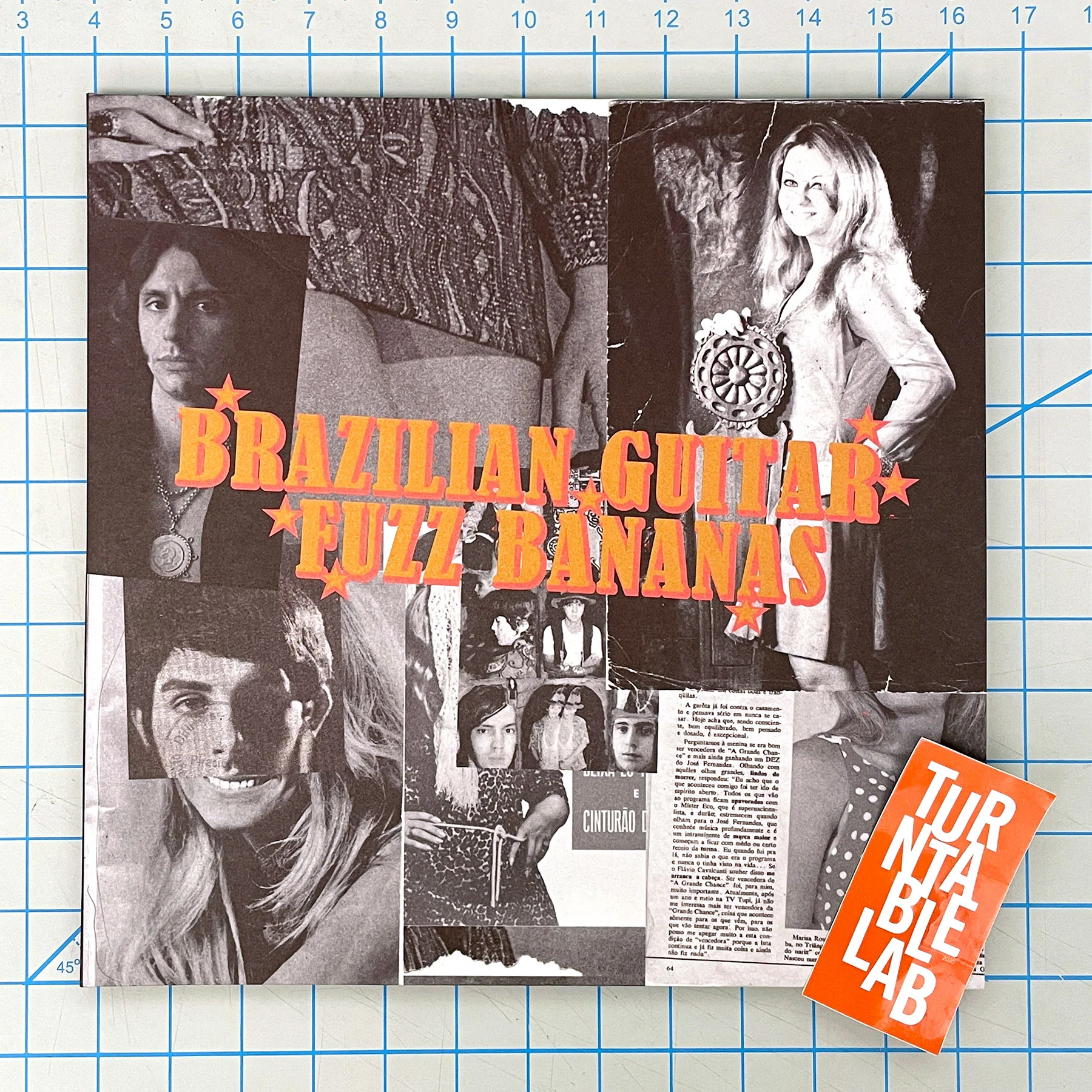 Tropicalia In Furs: Brazilian Guitar Fuzz Bananas Vinyl 2LP - Image 4