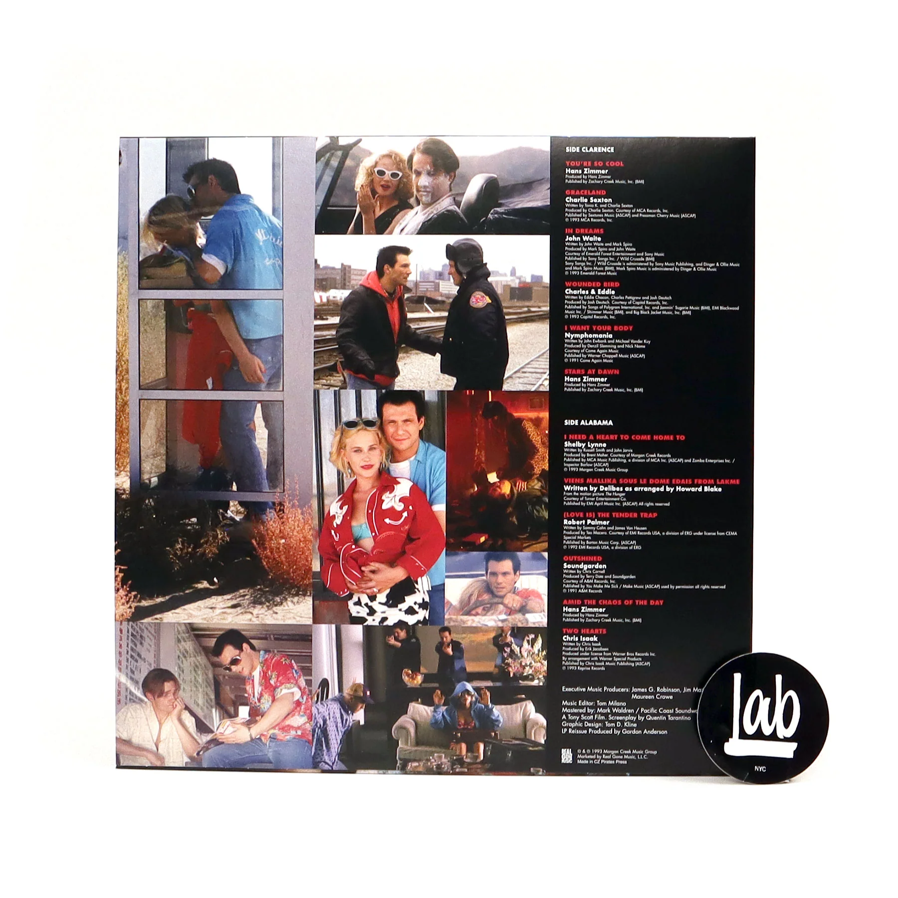 True Romance: Motion Picture Soundtrack (Alabama Worley Colored Vinyl) Vinyl LP - Image 3