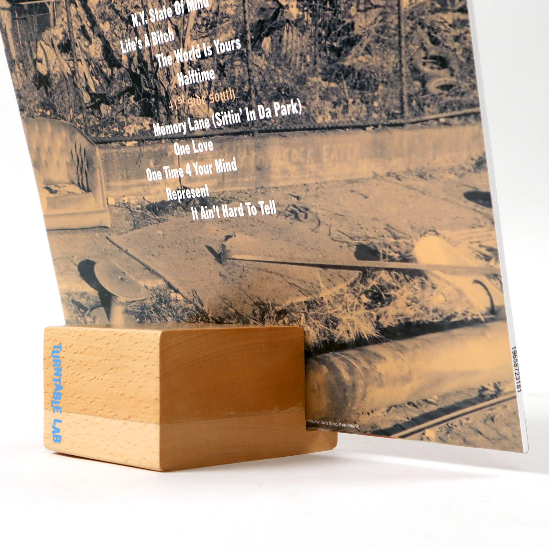 Turntable Lab: Wood Block Record Display - Natural Wood - Image 2