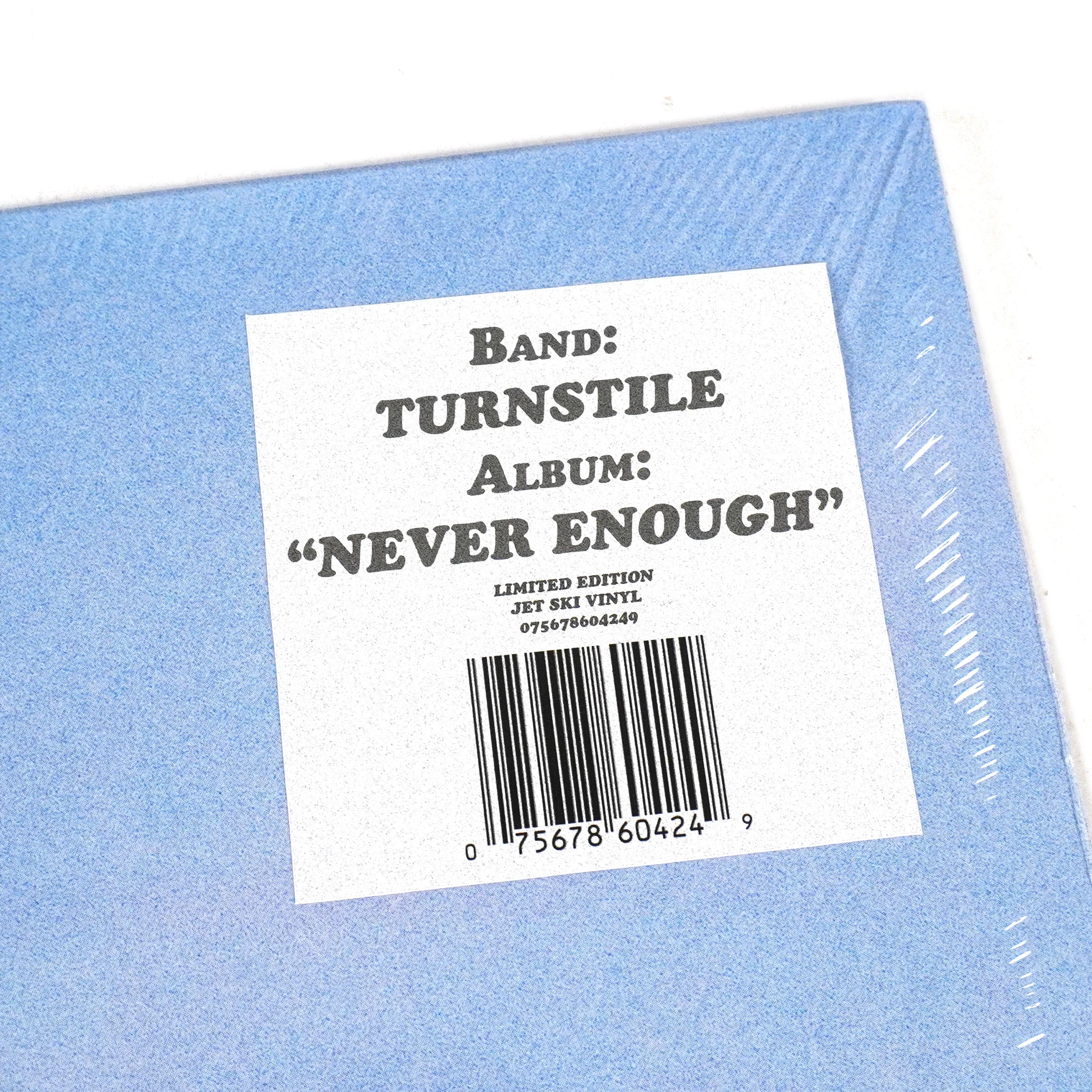 Turnstile: Never Enough (Blue Colored Vinyl) Vinyl LP - Image 5
