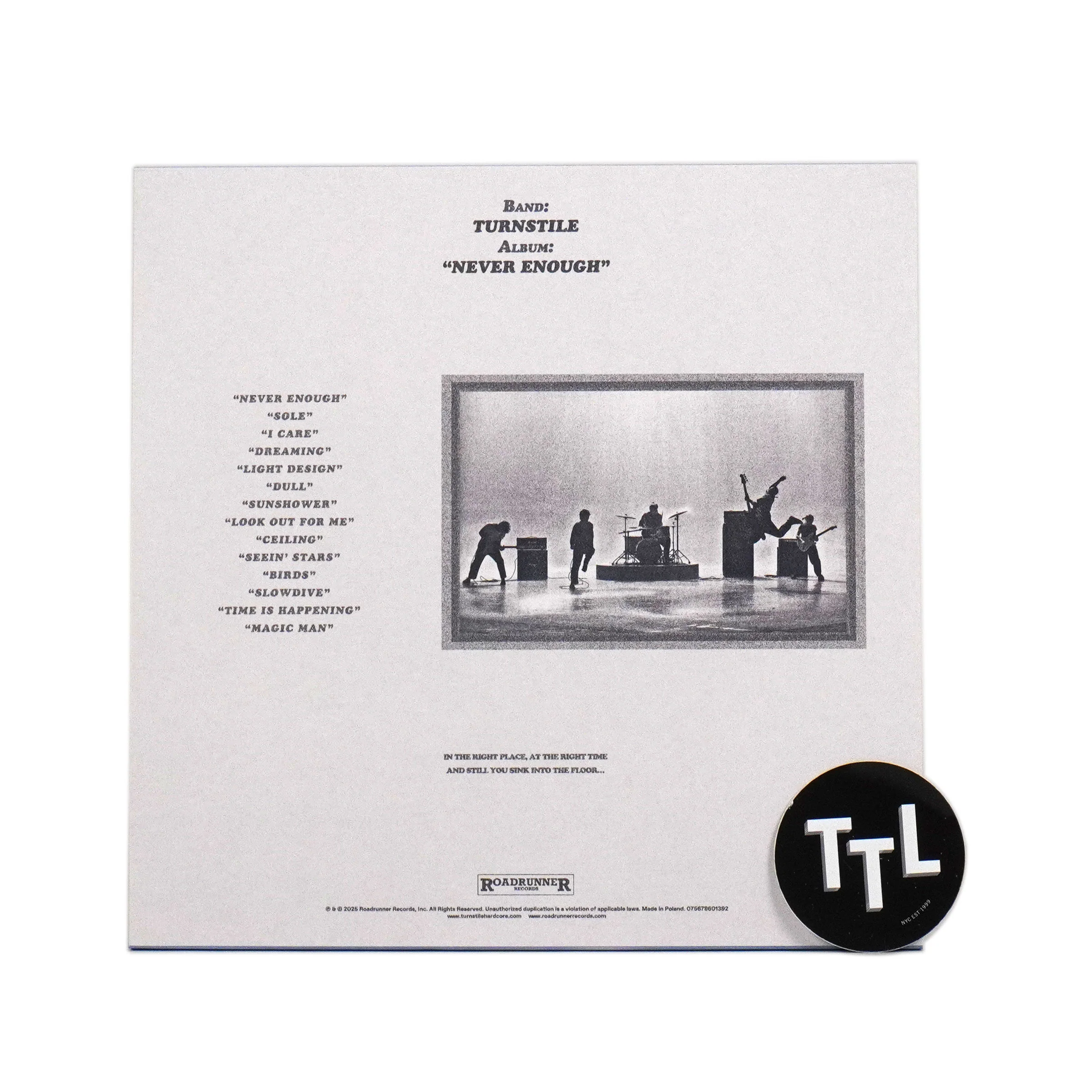 Turnstile: Never Enough Vinyl LP - Image 4