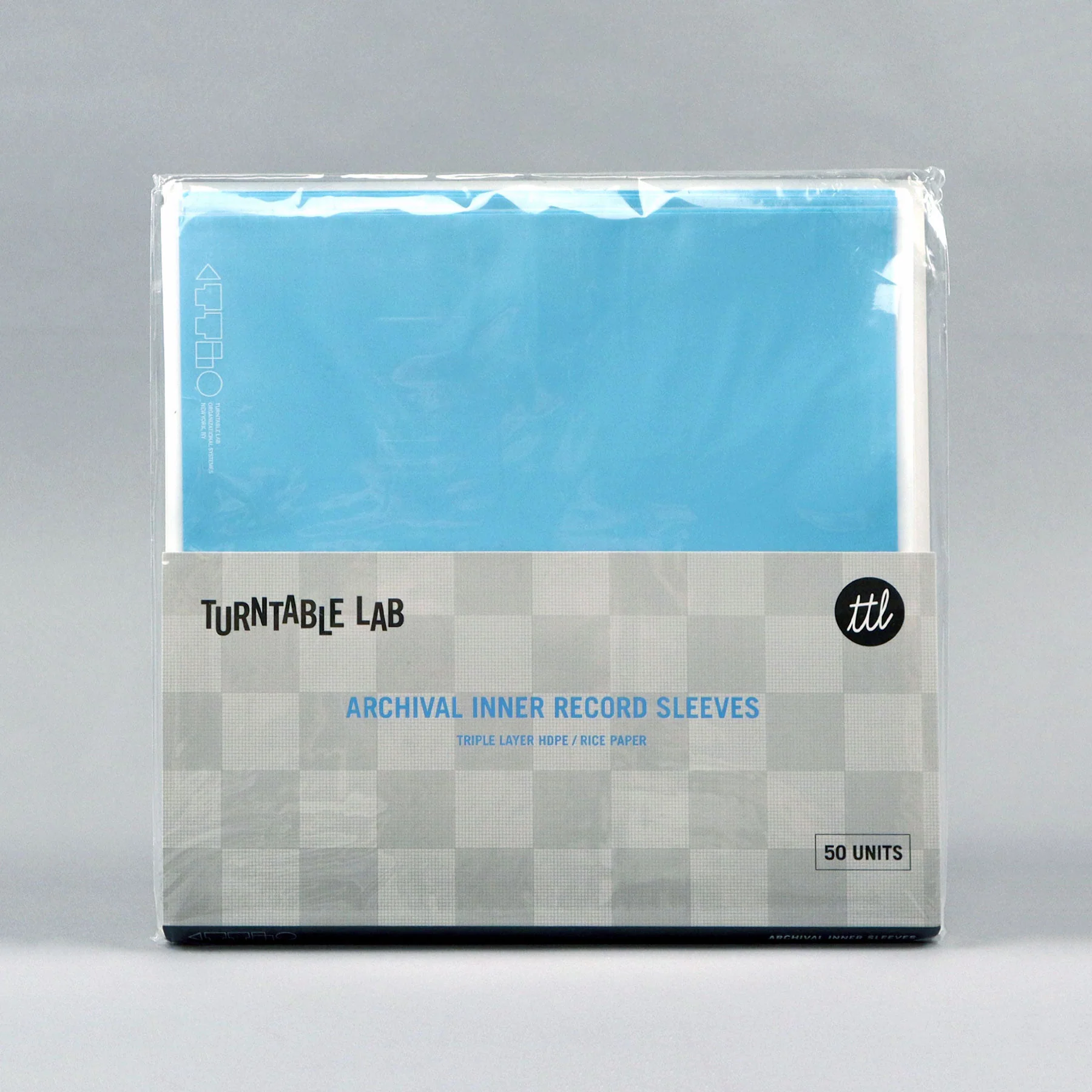 Turntable Lab: Archival Rice Paper Inner Record Sleeves - 50 Units - PRE-ORDER - Image 3