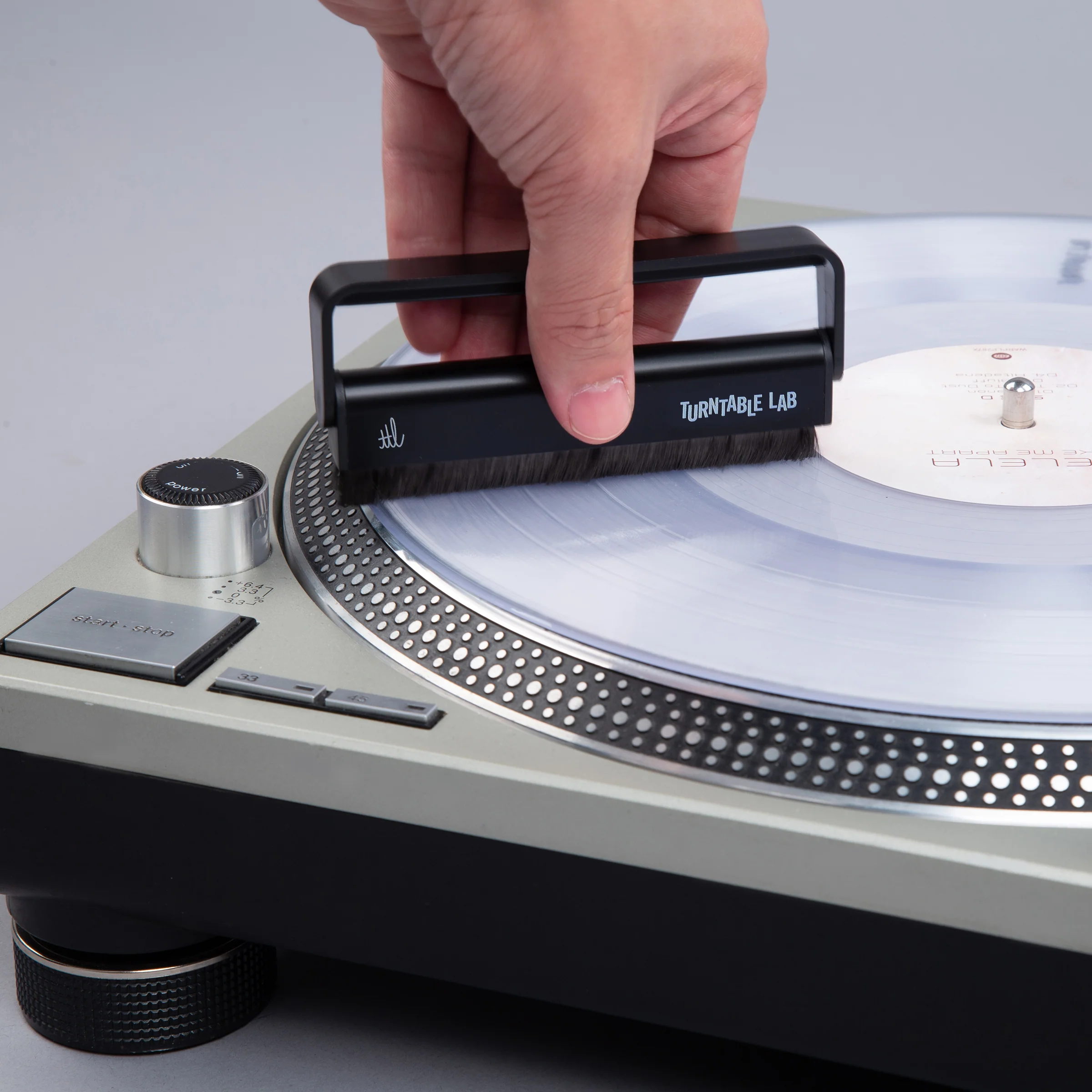 Turntable Lab: Carbon Fiber Anti-Static Record Brush - Black - Image 2