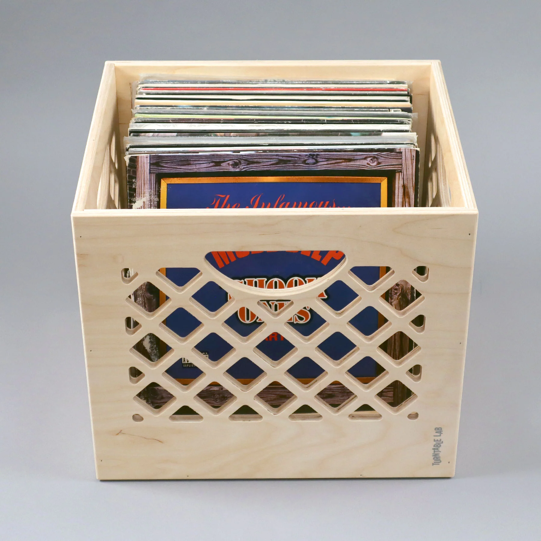 Turntable Lab: Collector Wooden Record Storage Crate - Image 5