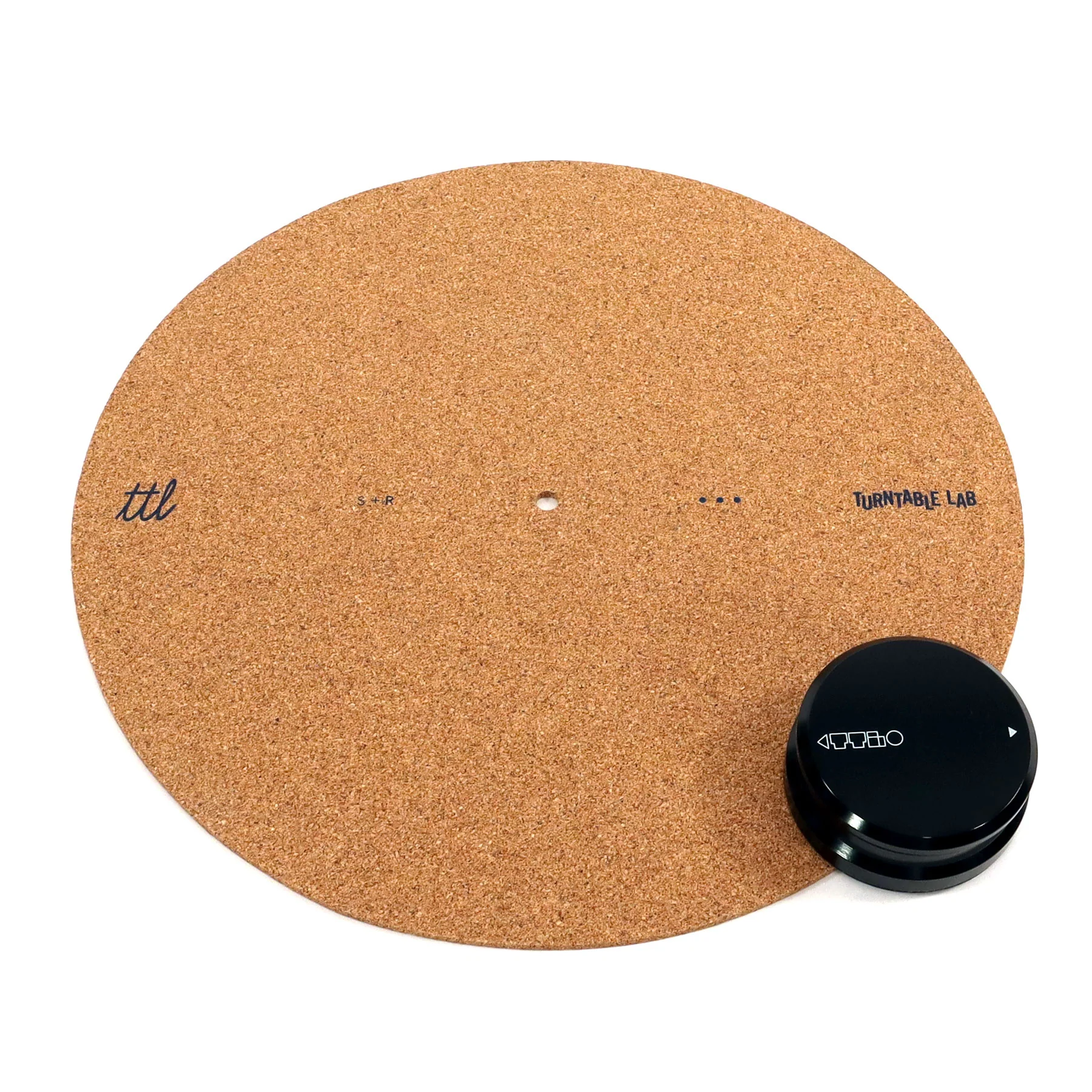 Turntable Lab: Cork Record Mat + Record Weight Bundle - Image 4