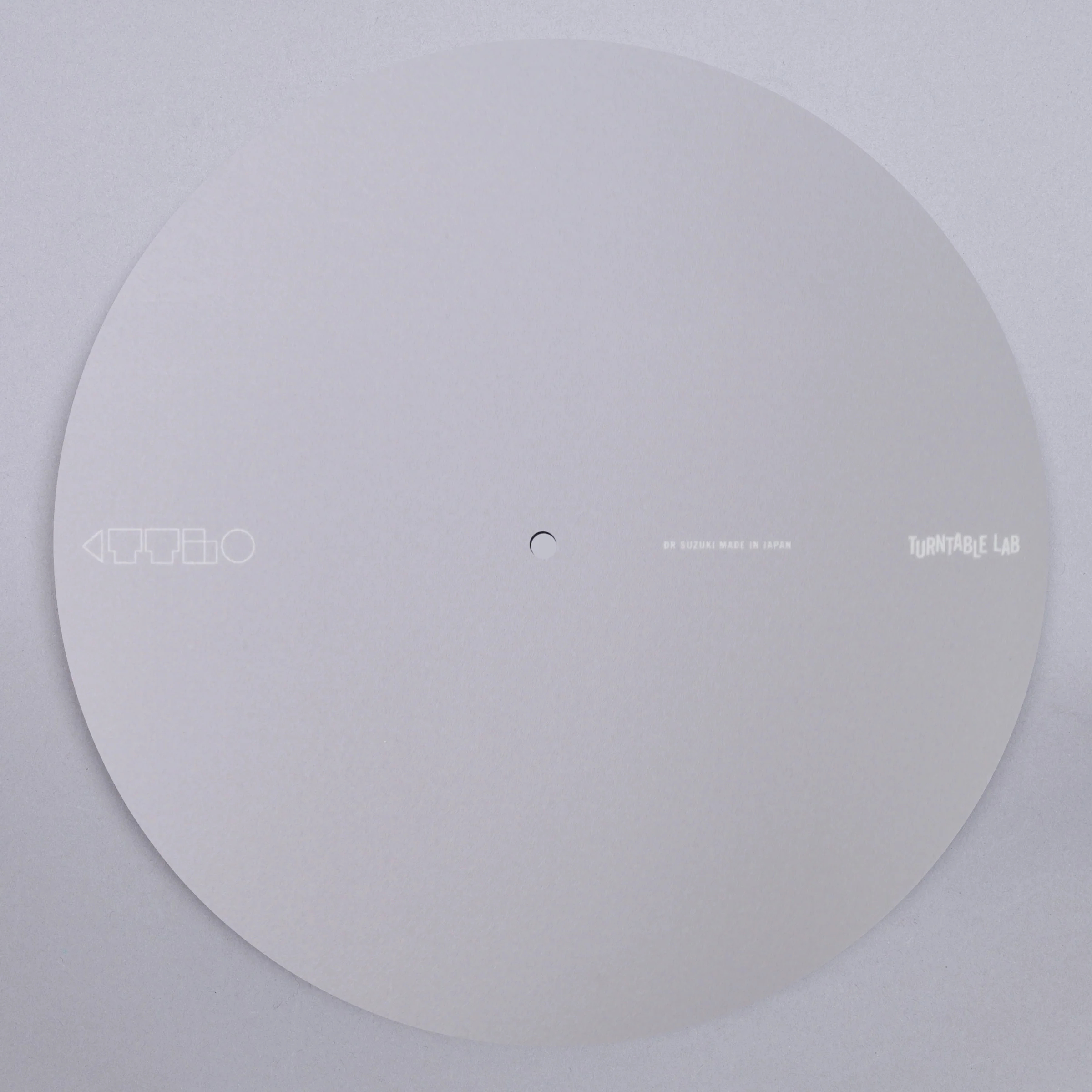 Turntable Lab: Dr. Suzuki Record Mat - Component Design / Flat Grey - Image 3