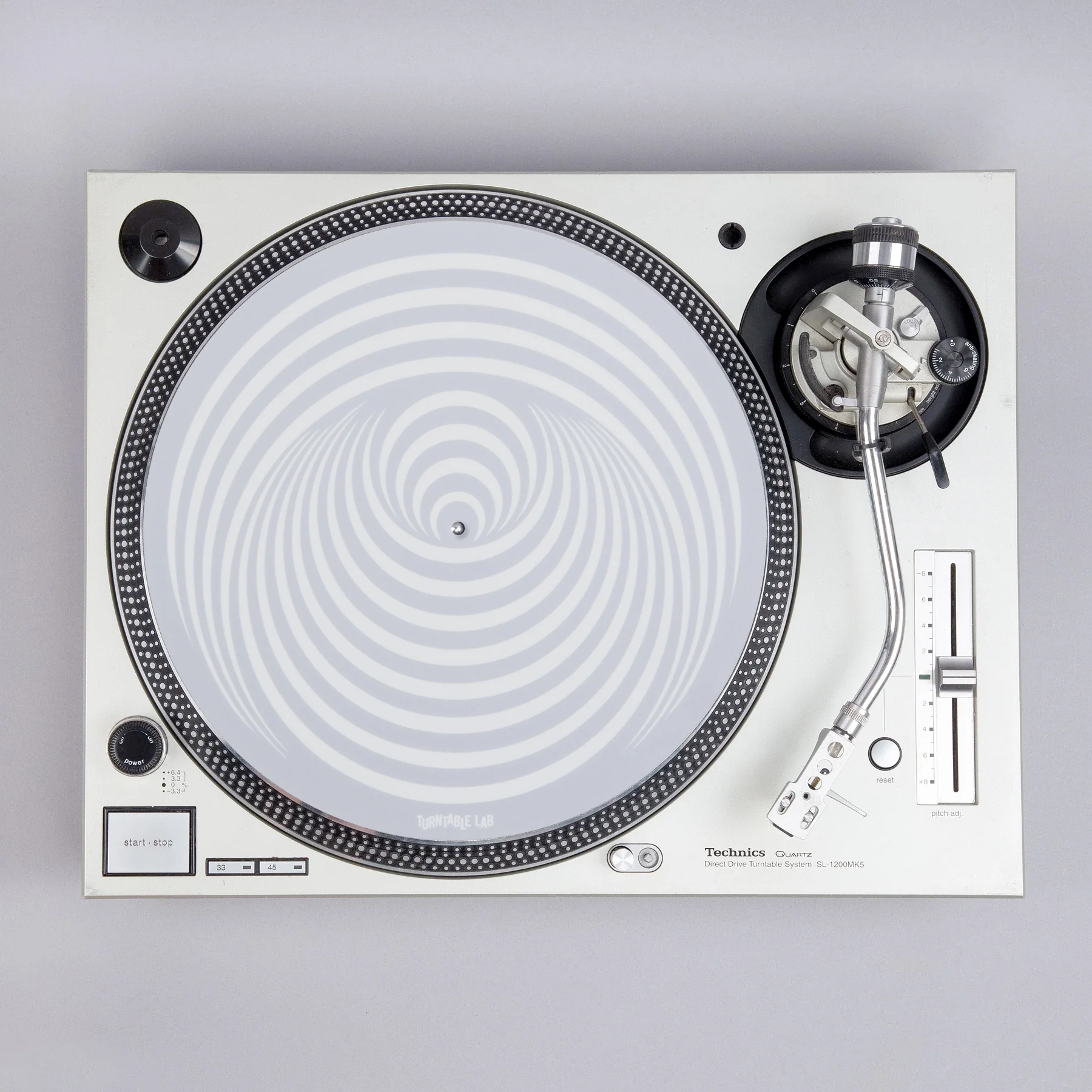 Turntable Lab: Ed Hertz Slipmat - Greyscale / Single - Image 2