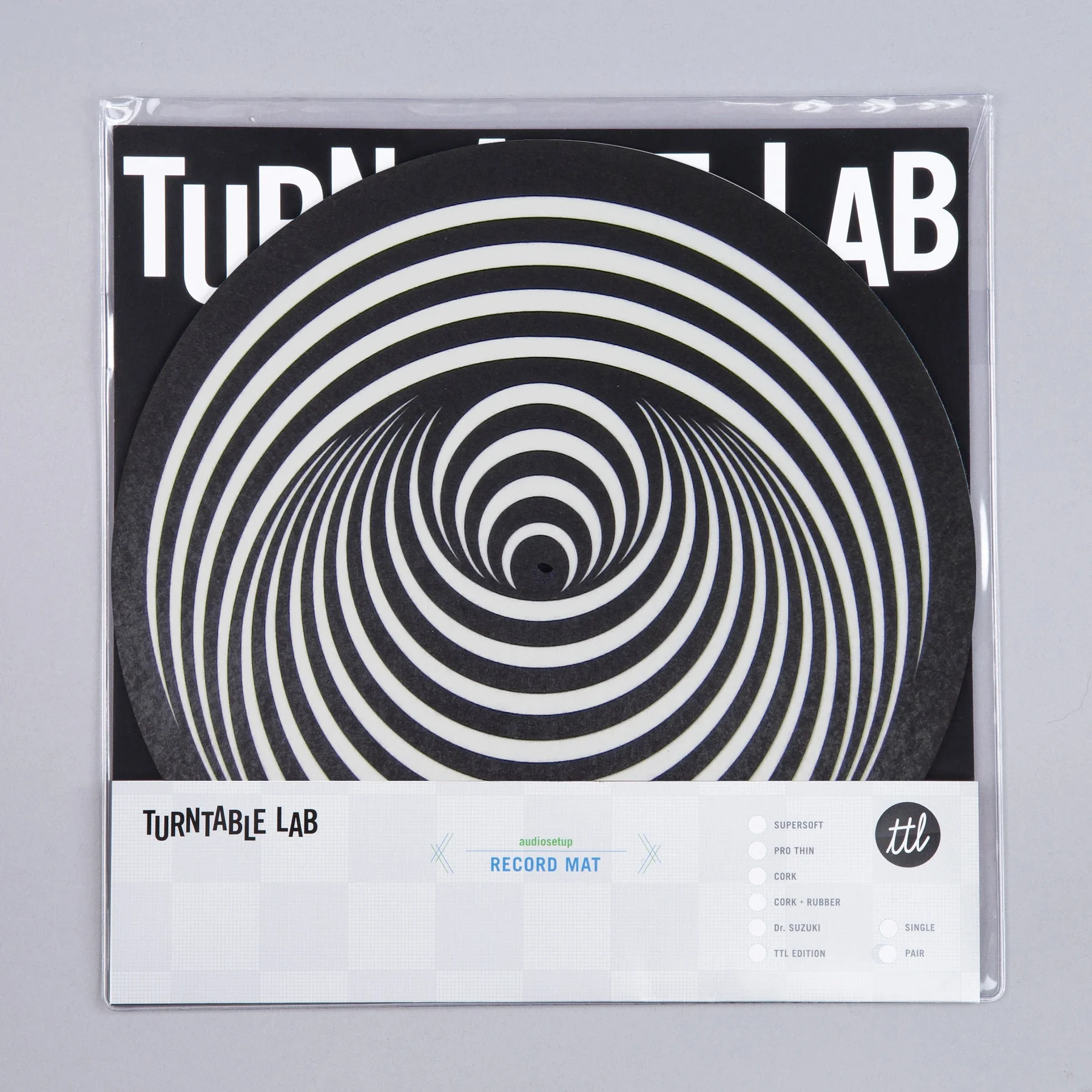 Turntable Lab: Ed Hertz Slipmat - Black / Single - Image 4