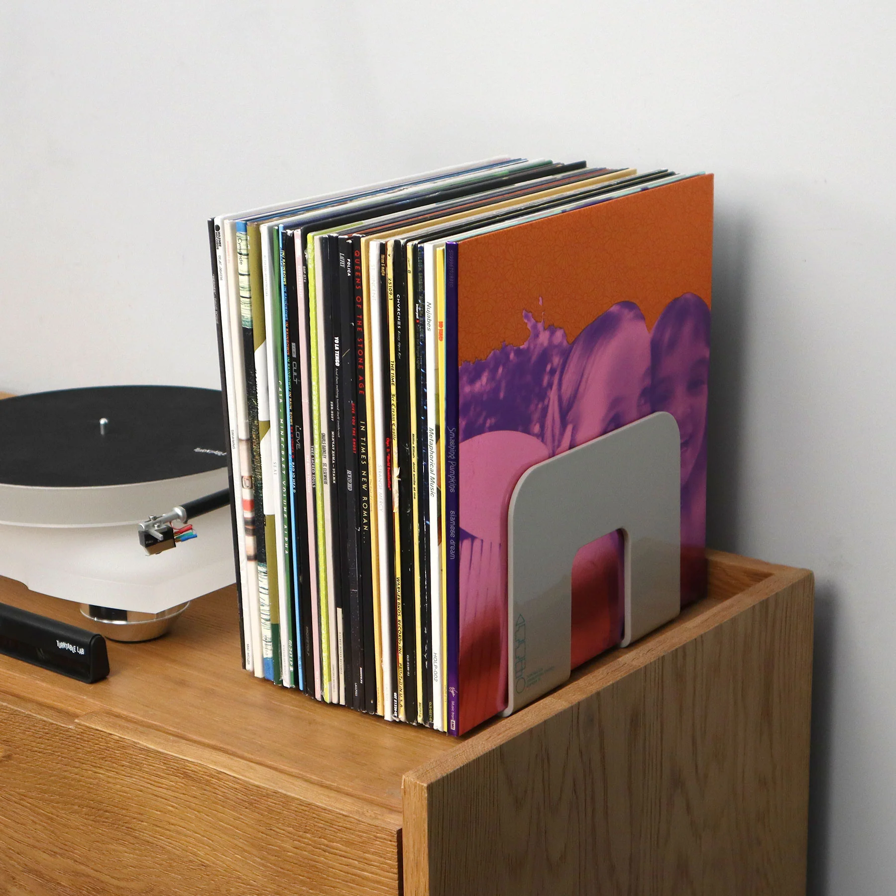Turntable Lab: Mod3 Vinyl Record Rack Organizer - Grey - Image 2