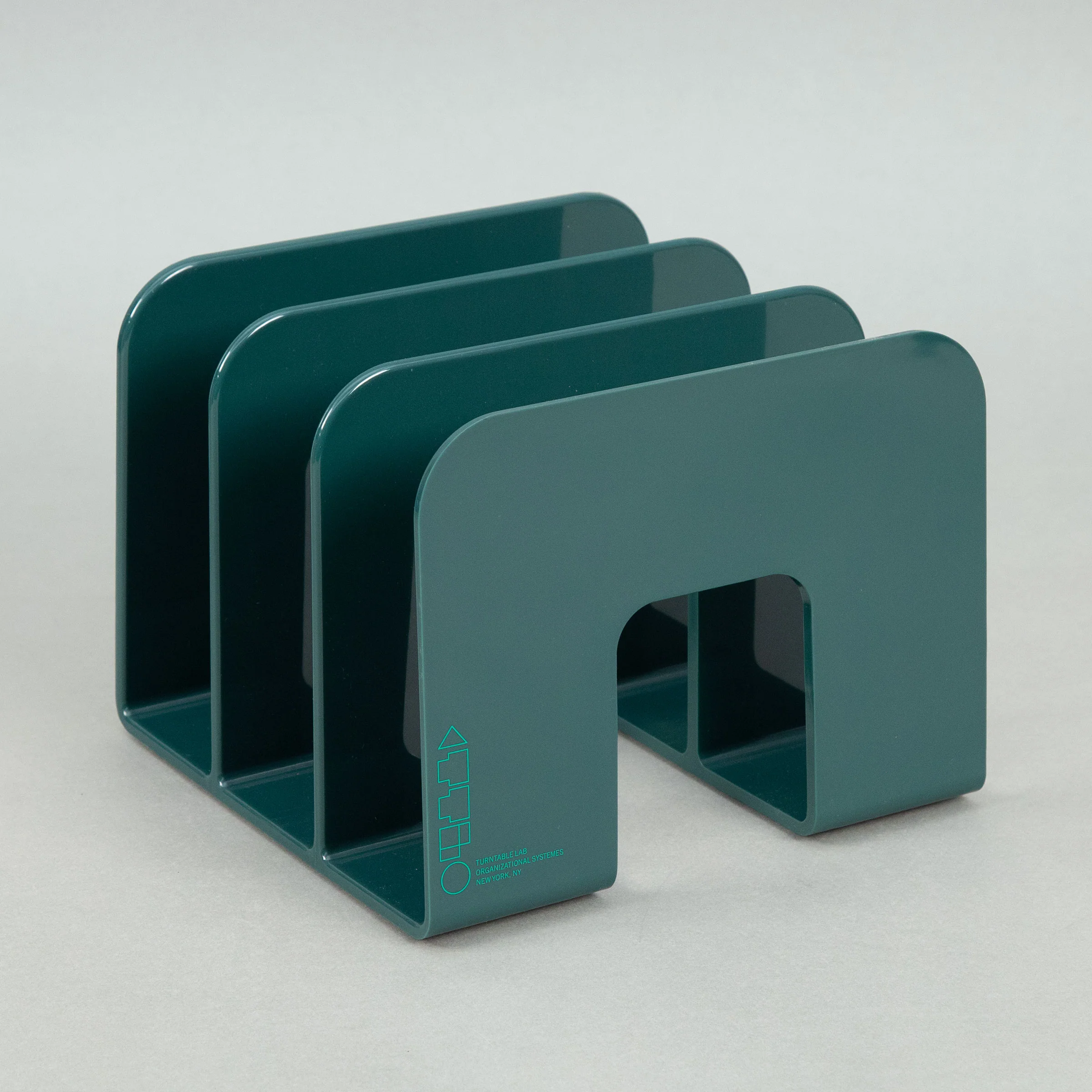 Turntable Lab: Mod3 Vinyl Record Rack Organizer - Green - Image 4