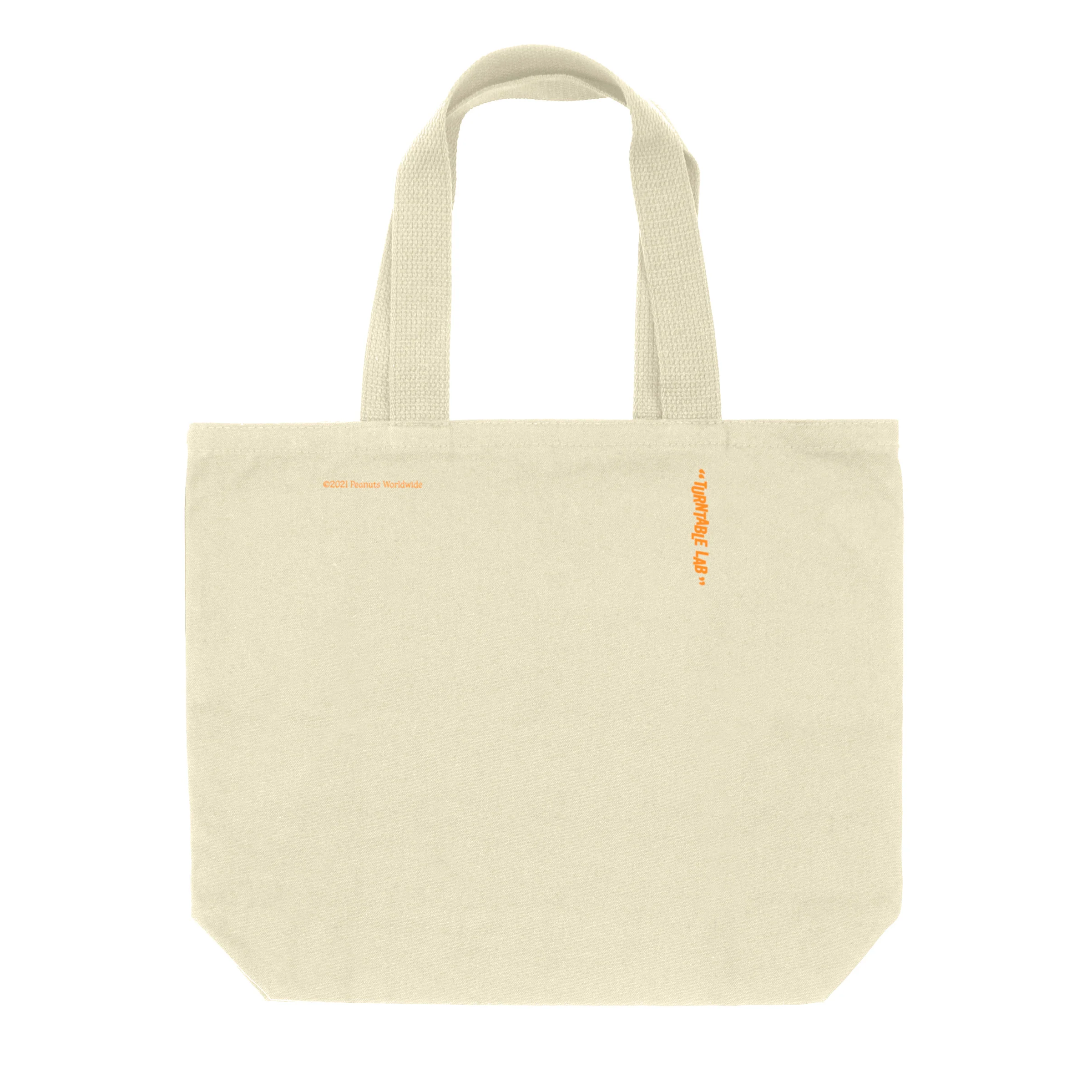 Turntable Lab: Peanuts Record Shopping Tote - Natural - Image 2