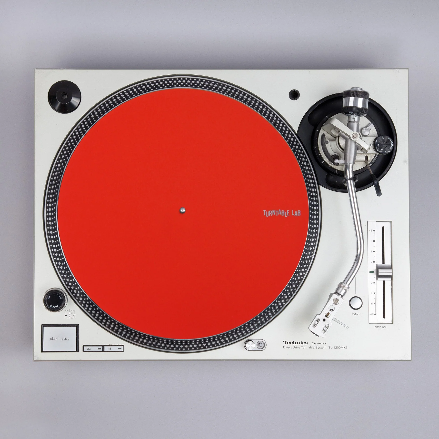 Turntable Lab: Pro Thin Slipmat Record Mats (Technics Style) - Red - Image 2