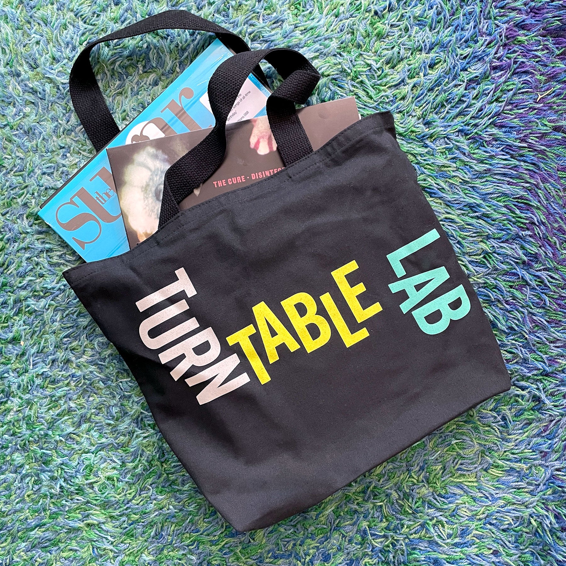 Turntable Lab: Revisited 02 Tote Bag - Black - Image 2