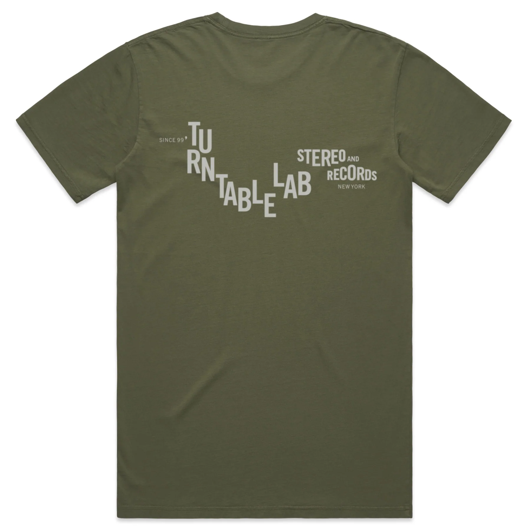 Turntable Lab: Stereo and Records 02 Shirt - Army - Image 2
