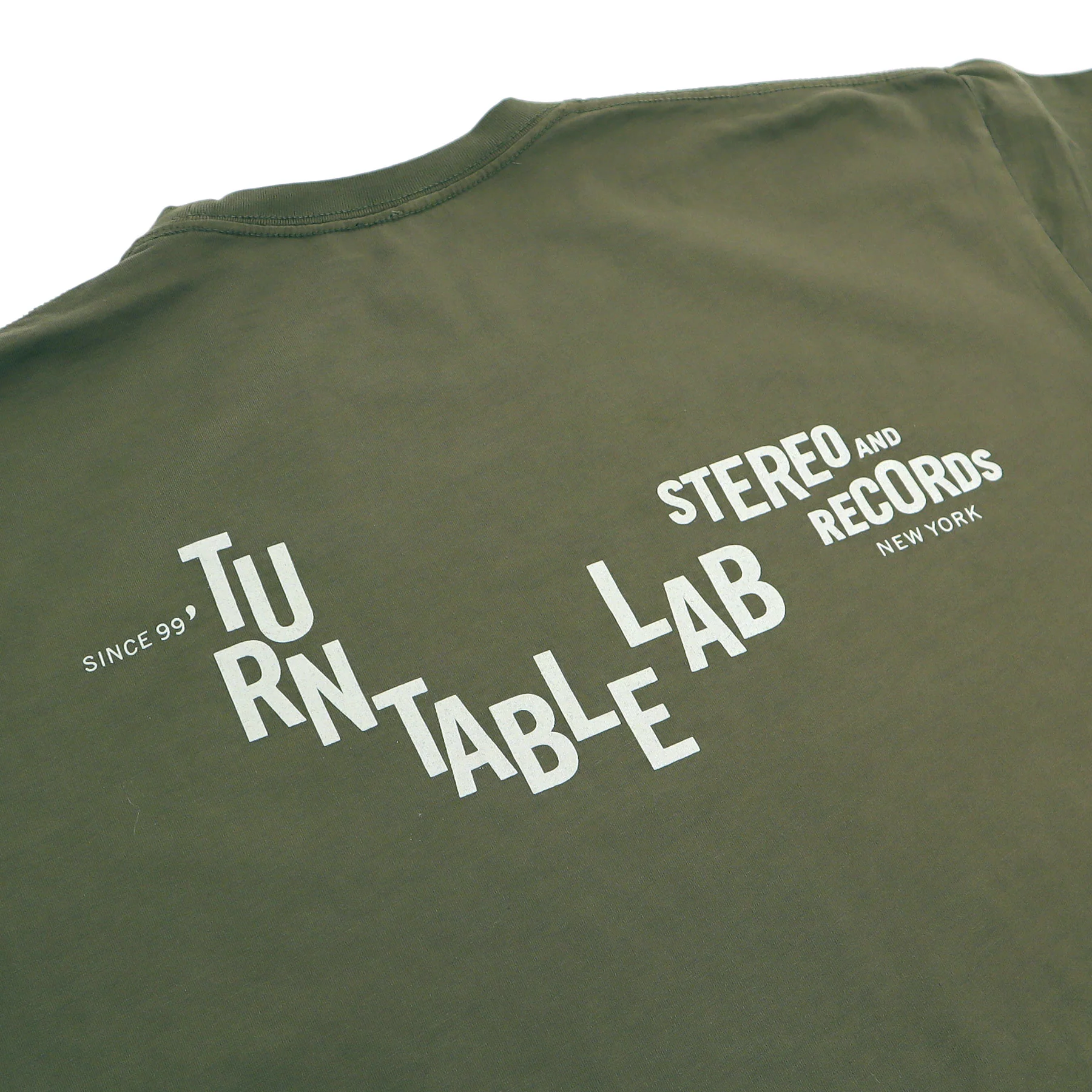Turntable Lab: Stereo and Records 02 Shirt - Army - Image 4