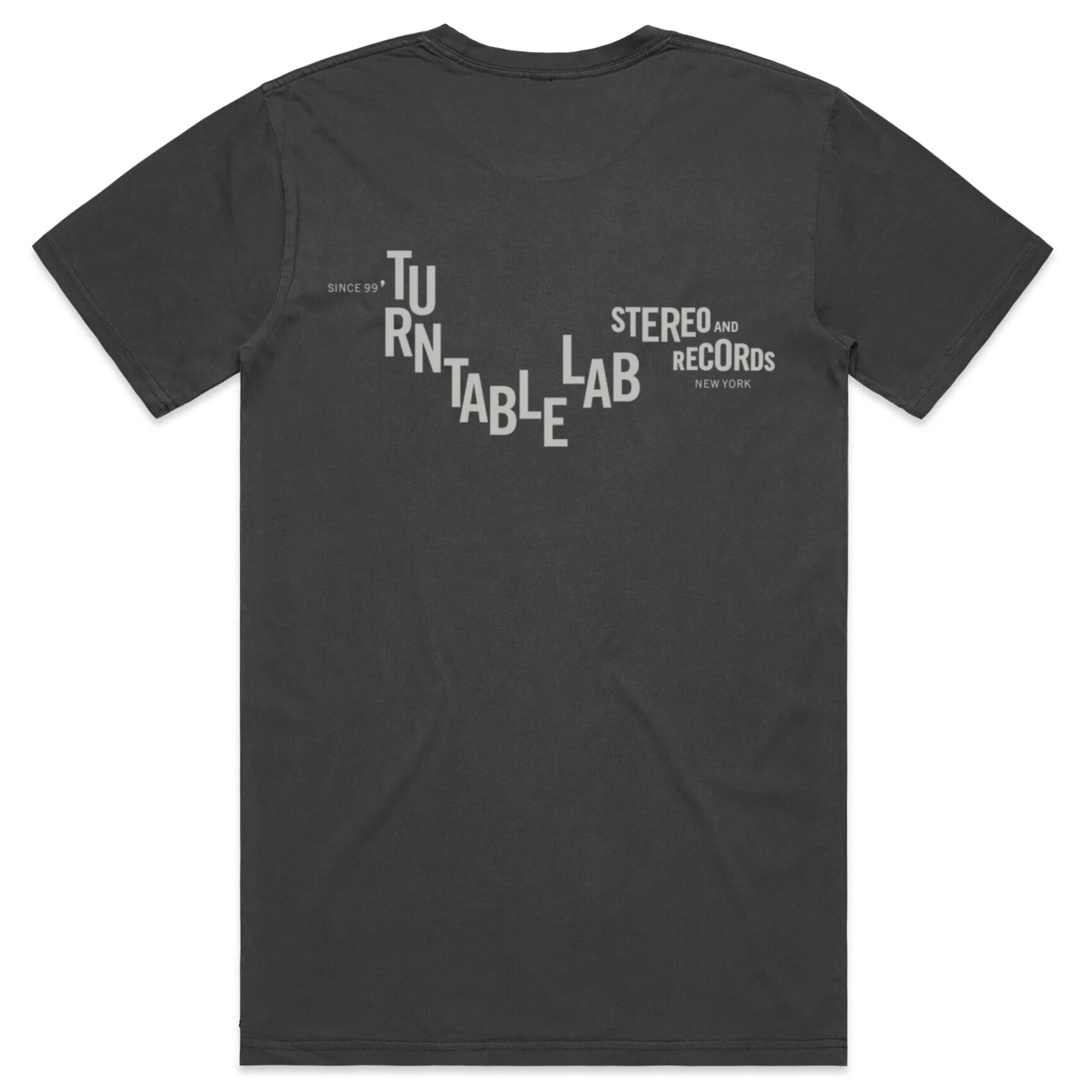 Turntable Lab: Stereo and Records 01 Shirt - Black - Image 2